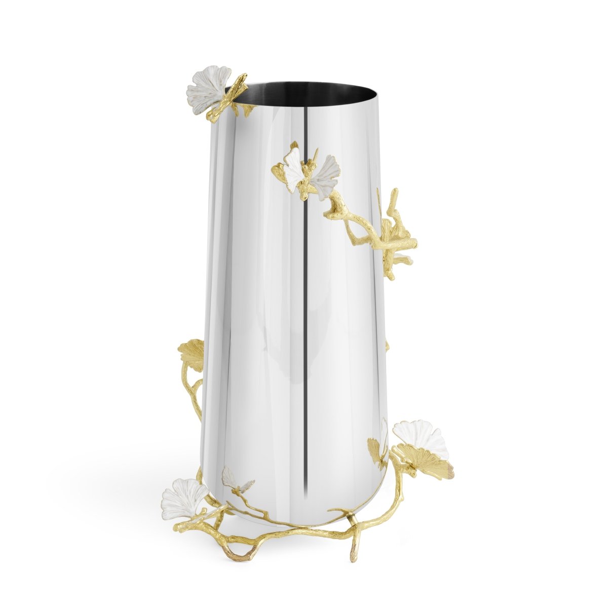 Michael Aram Butterfly Ginkgo Gold Vase