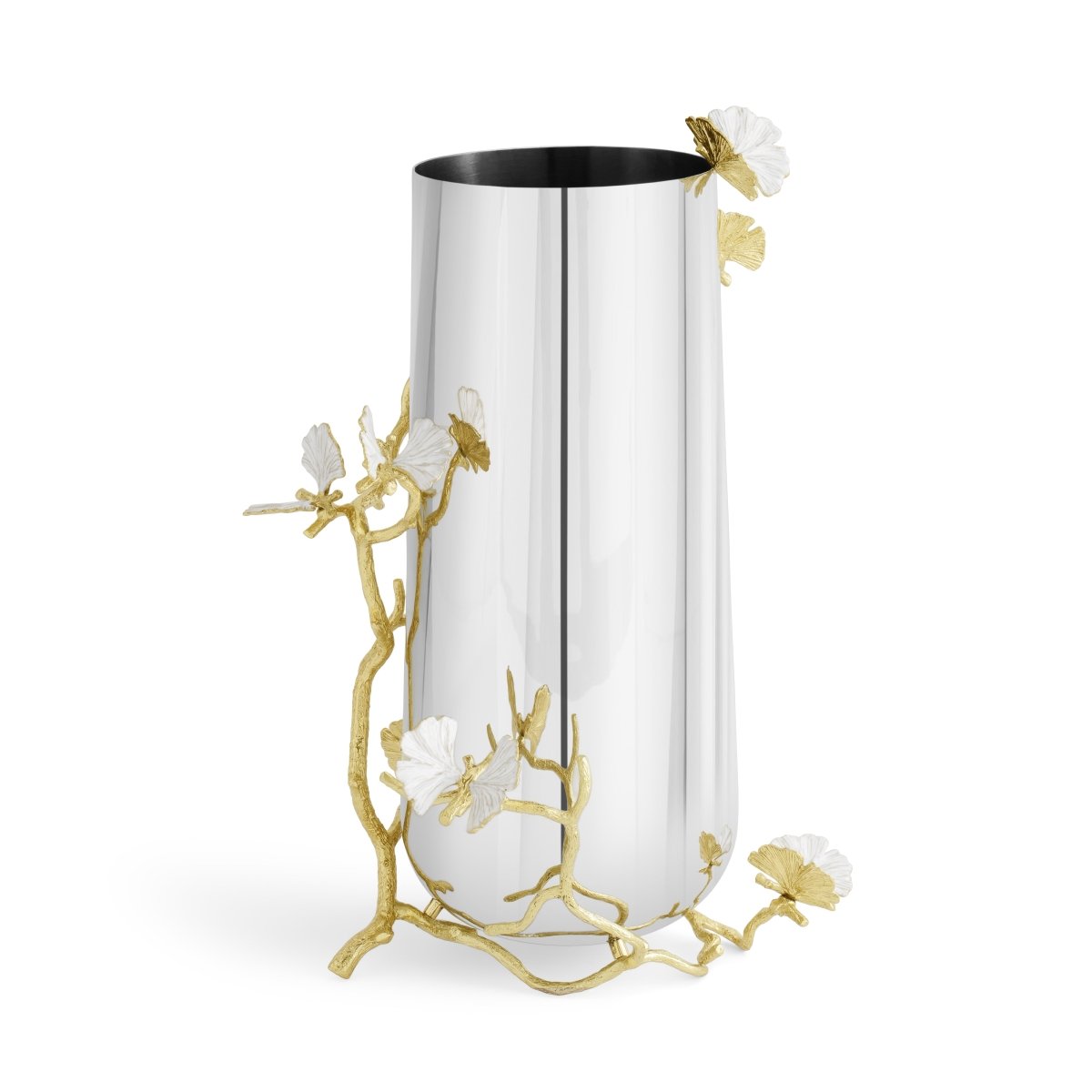 Michael Aram Butterfly Ginkgo Gold Vase