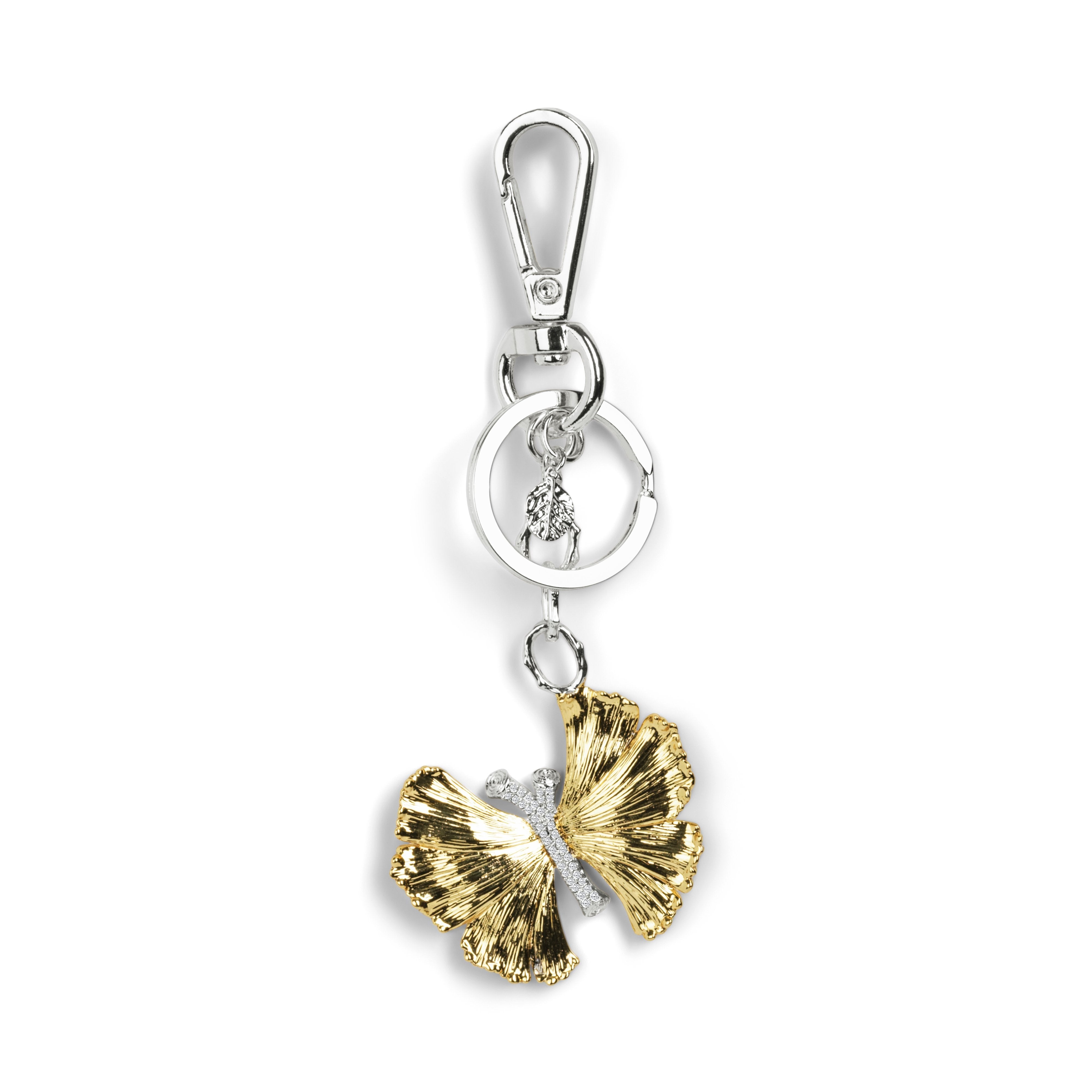 Michael Aram Butterfly Ginkgo Keychain