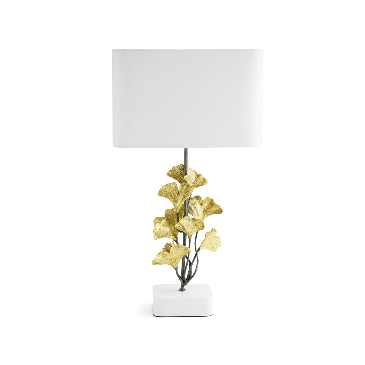 Michael Aram Golden Ginkgo Table Lamp