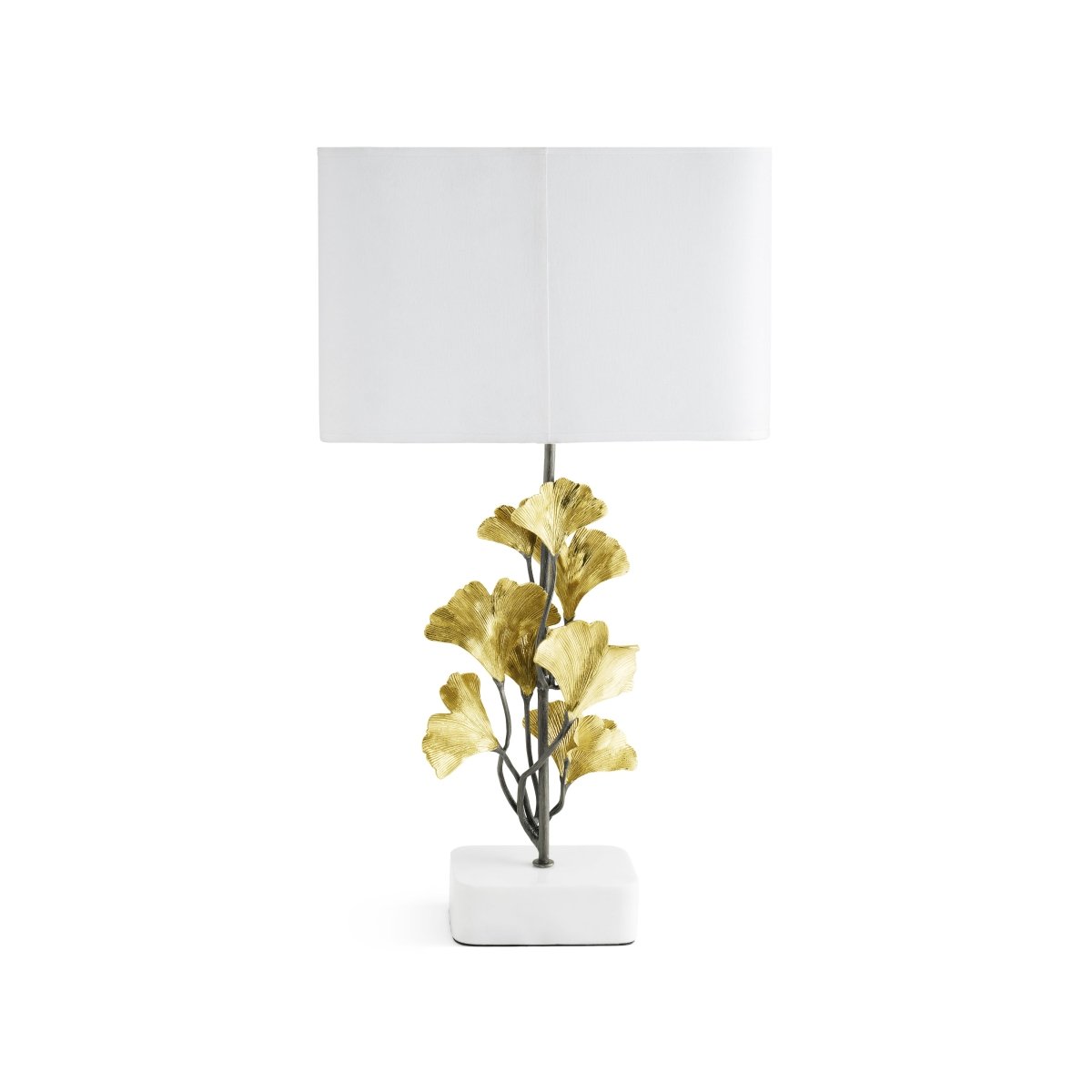 Michael Aram Golden Ginkgo Table Lamp