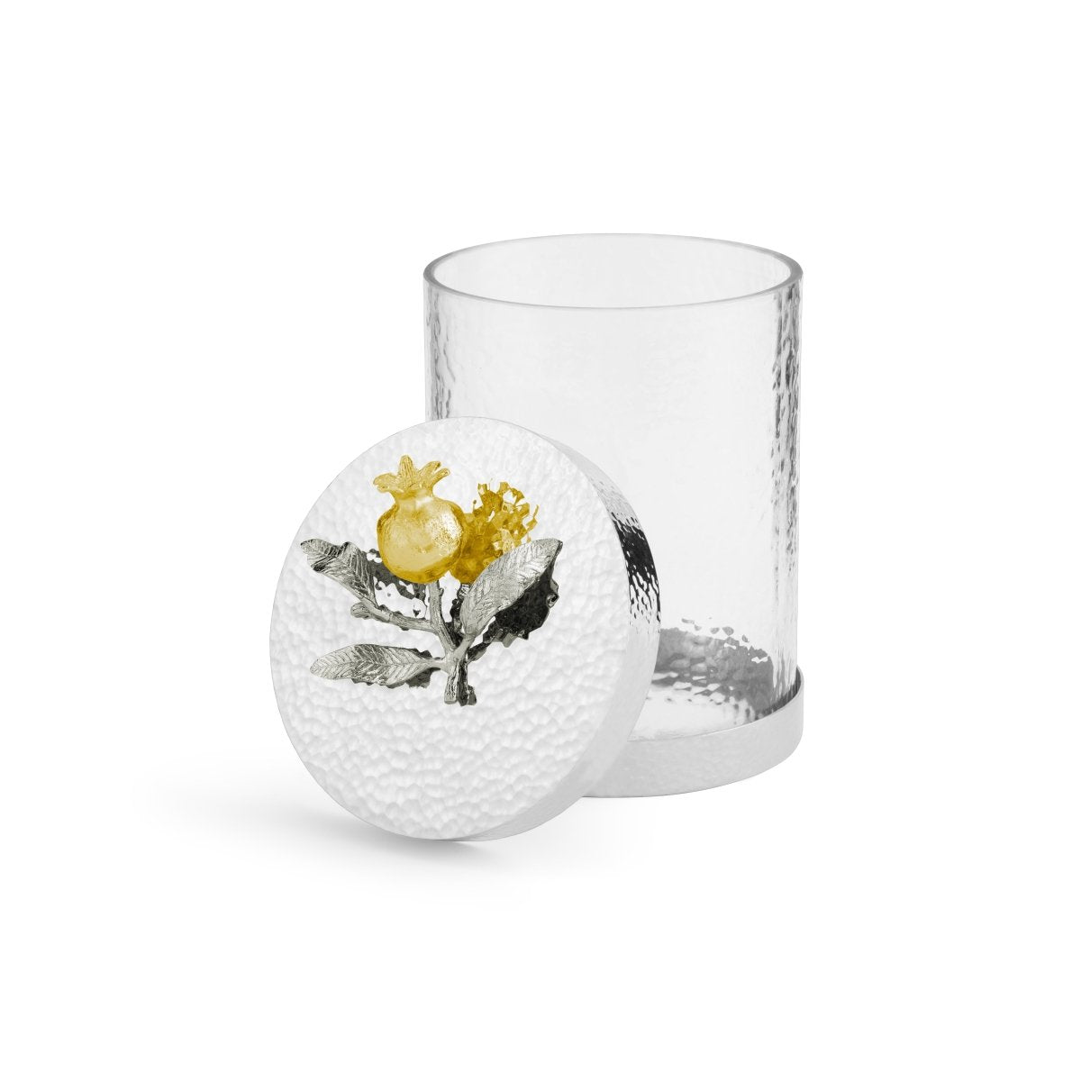 Michael Aram Pomegranate Silver & Gold Canister