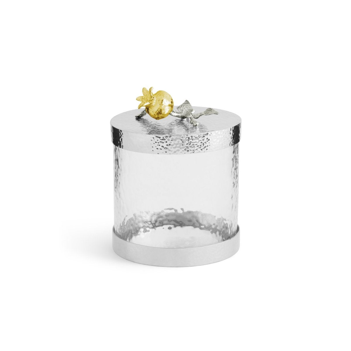 Michael Aram Pomegranate Silver & Gold Canister