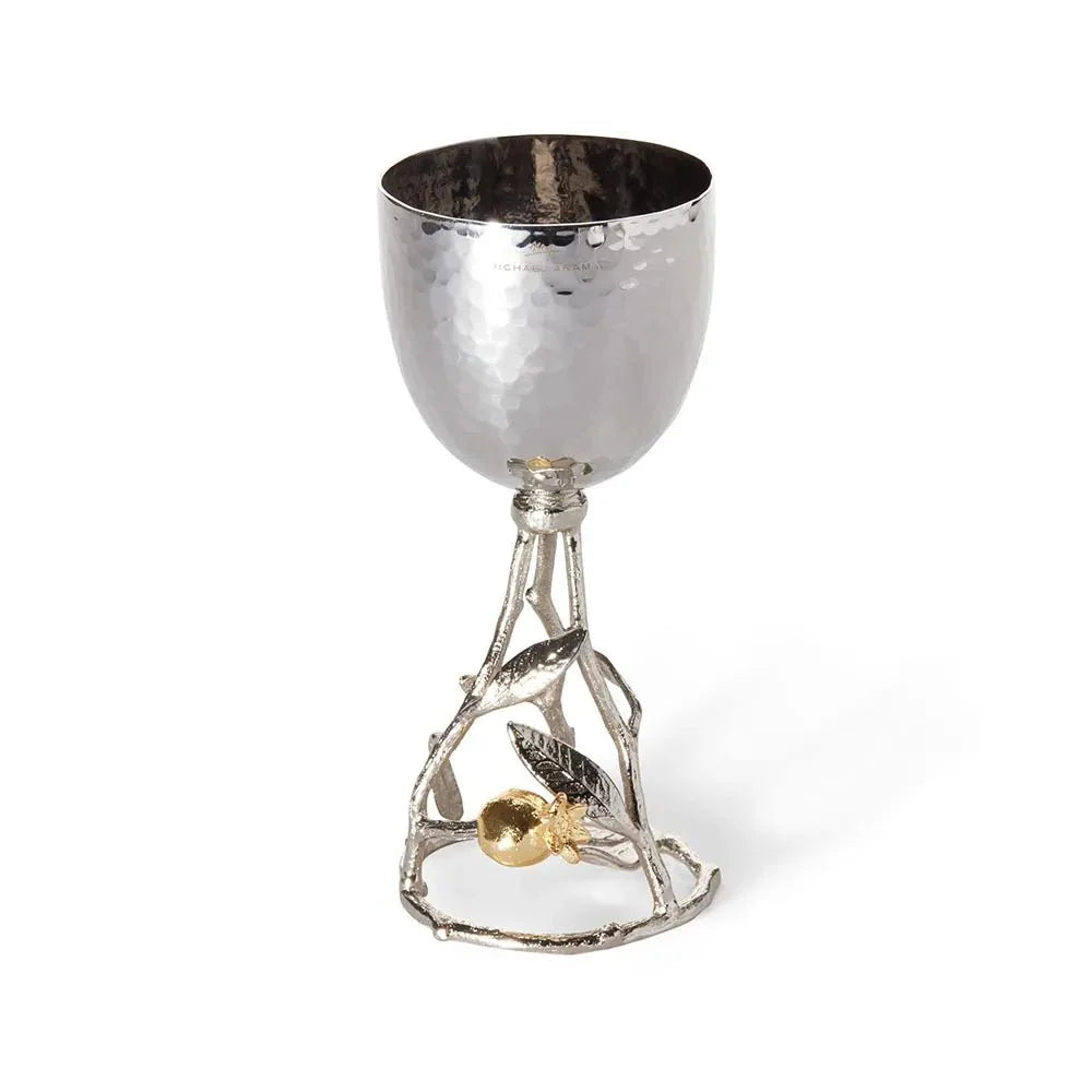 Michael Aram Pomegranate Silver & Gold Kiddish Cup