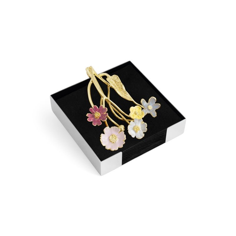 Michael Aram Wildflowers Cocktail Napkin Holder