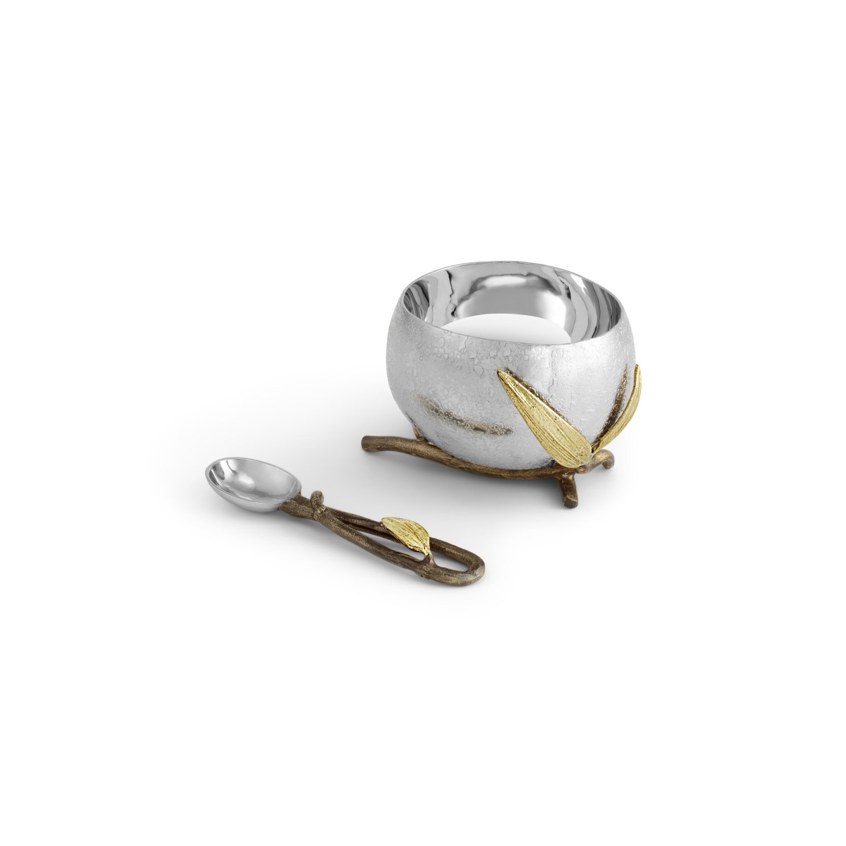 Michael Aram Zen Garden Nut Bowl with Spoon