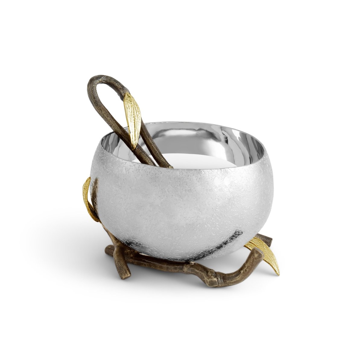 Michael Aram Zen Garden Nut Bowl with Spoon