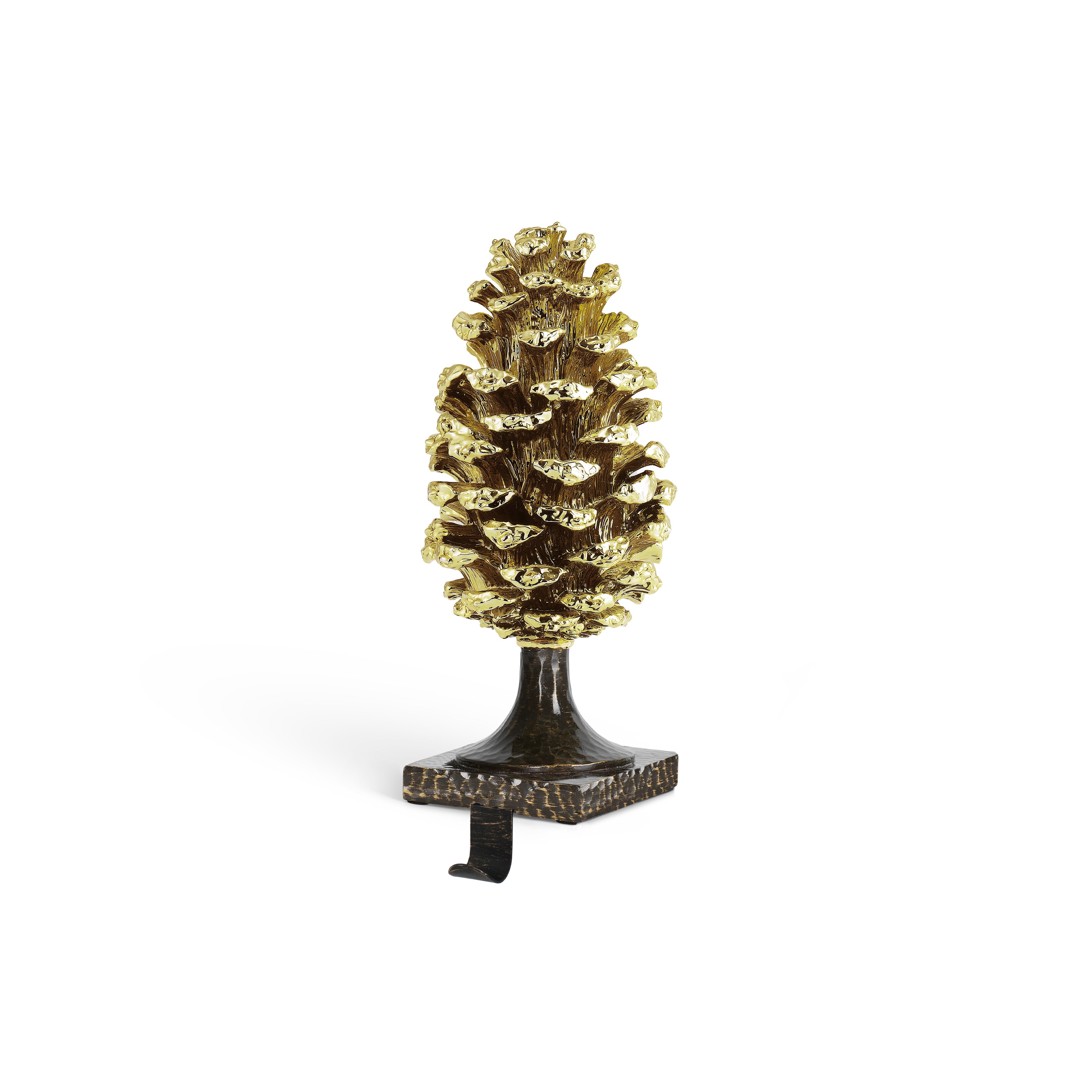 Pine Cone Stocking Holder Michael Aram