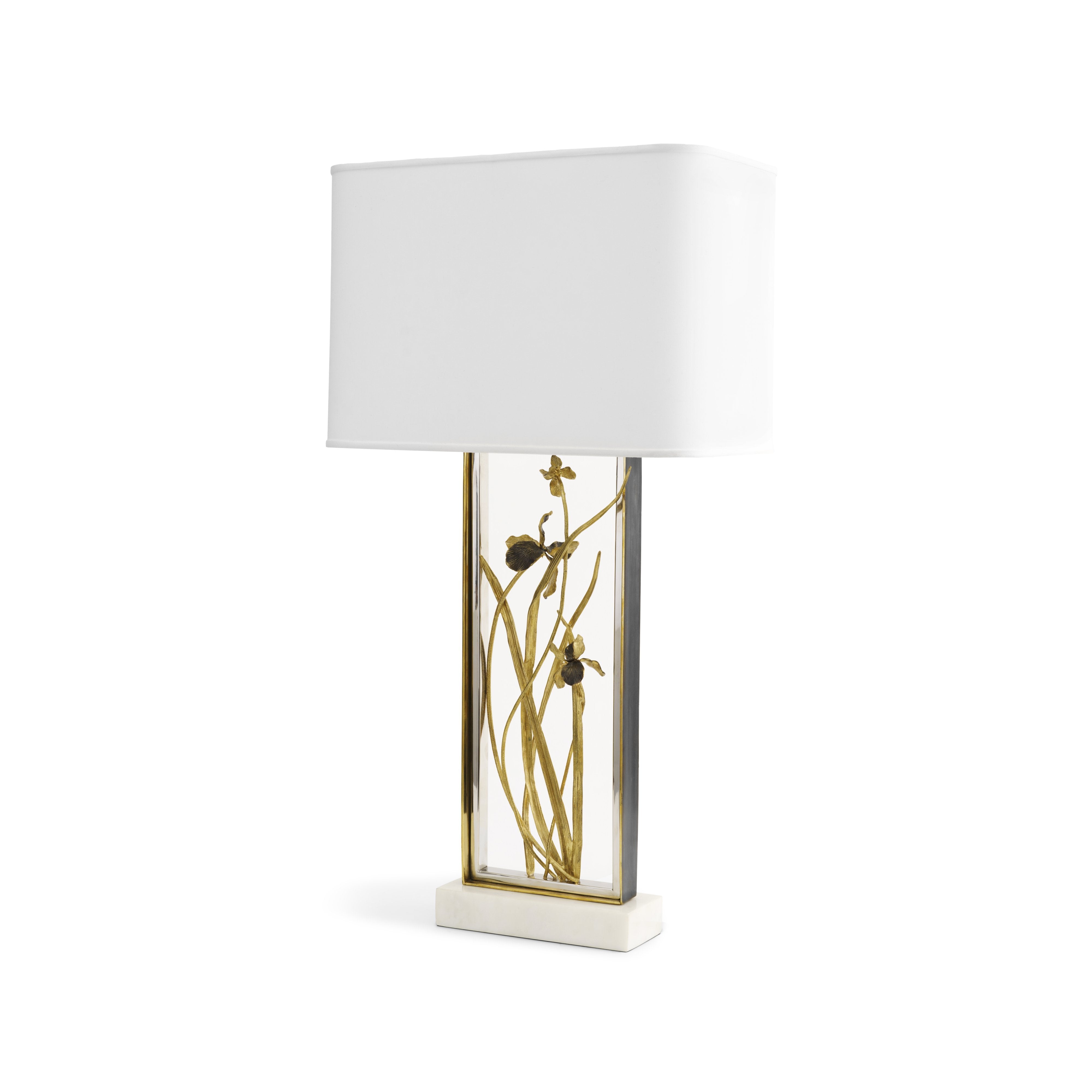 Michael Aram Black Iris Table Lamp