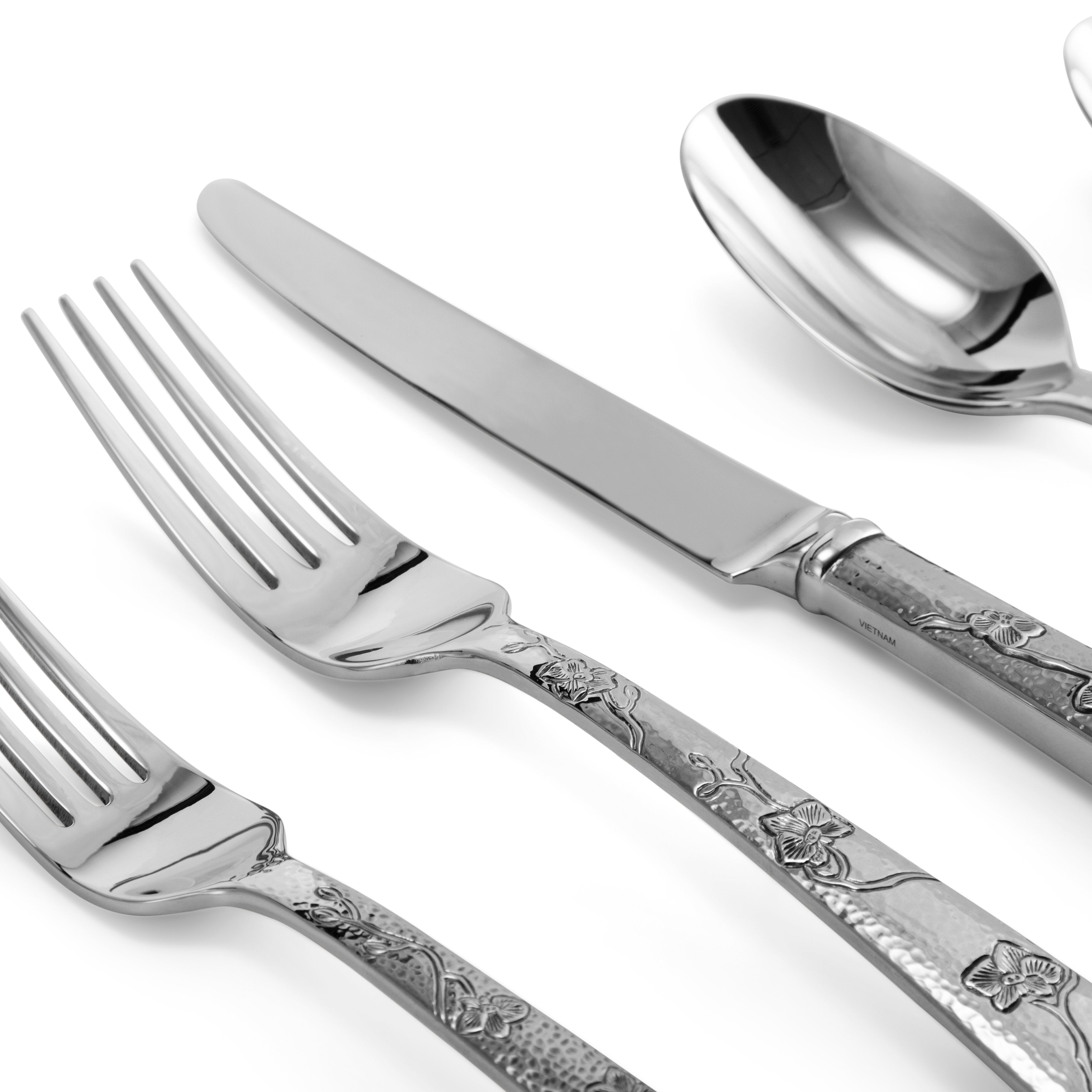 Michael Aram Black Orchid 5-Piece Flatware Set