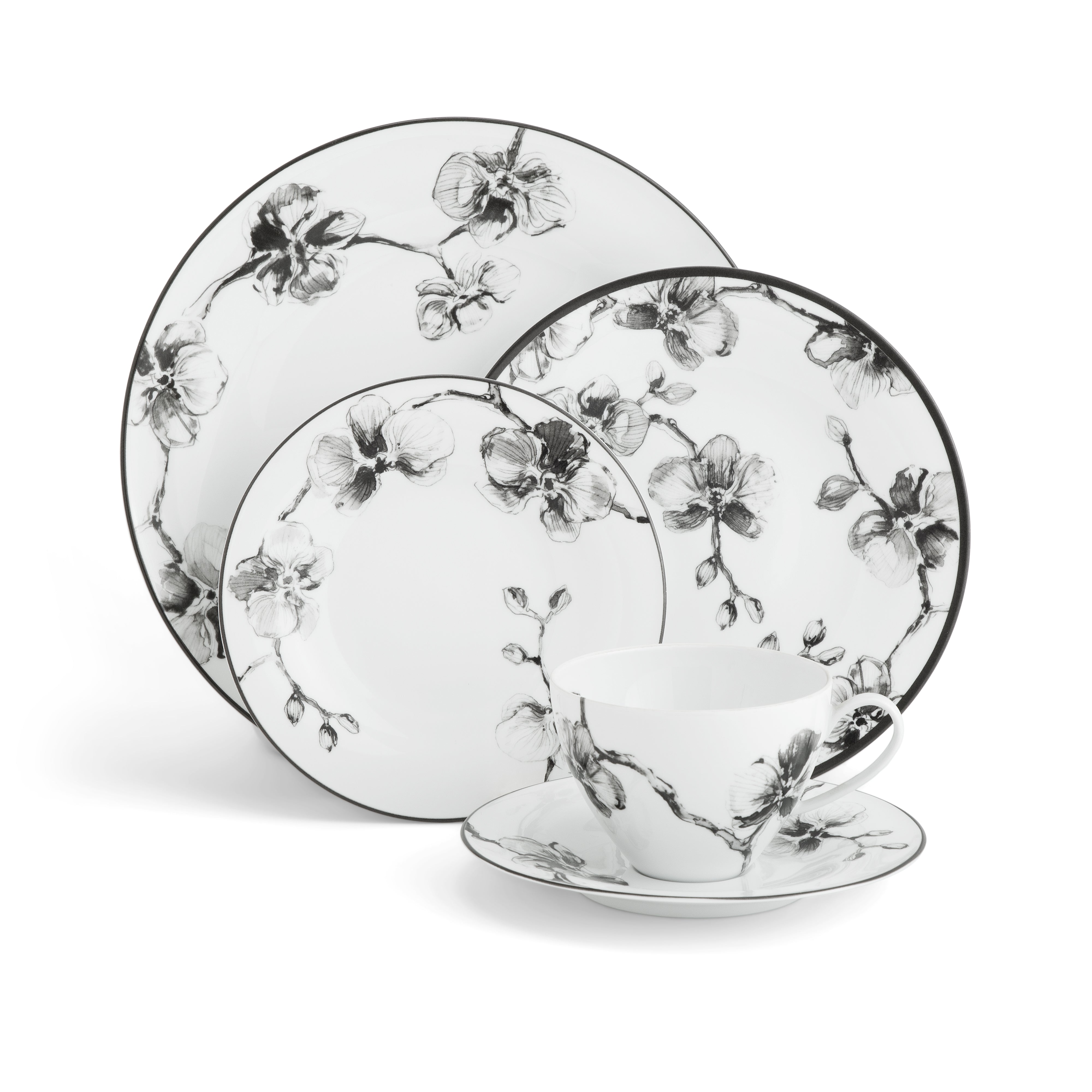 Michael Aram Black Orchid Dinnerware