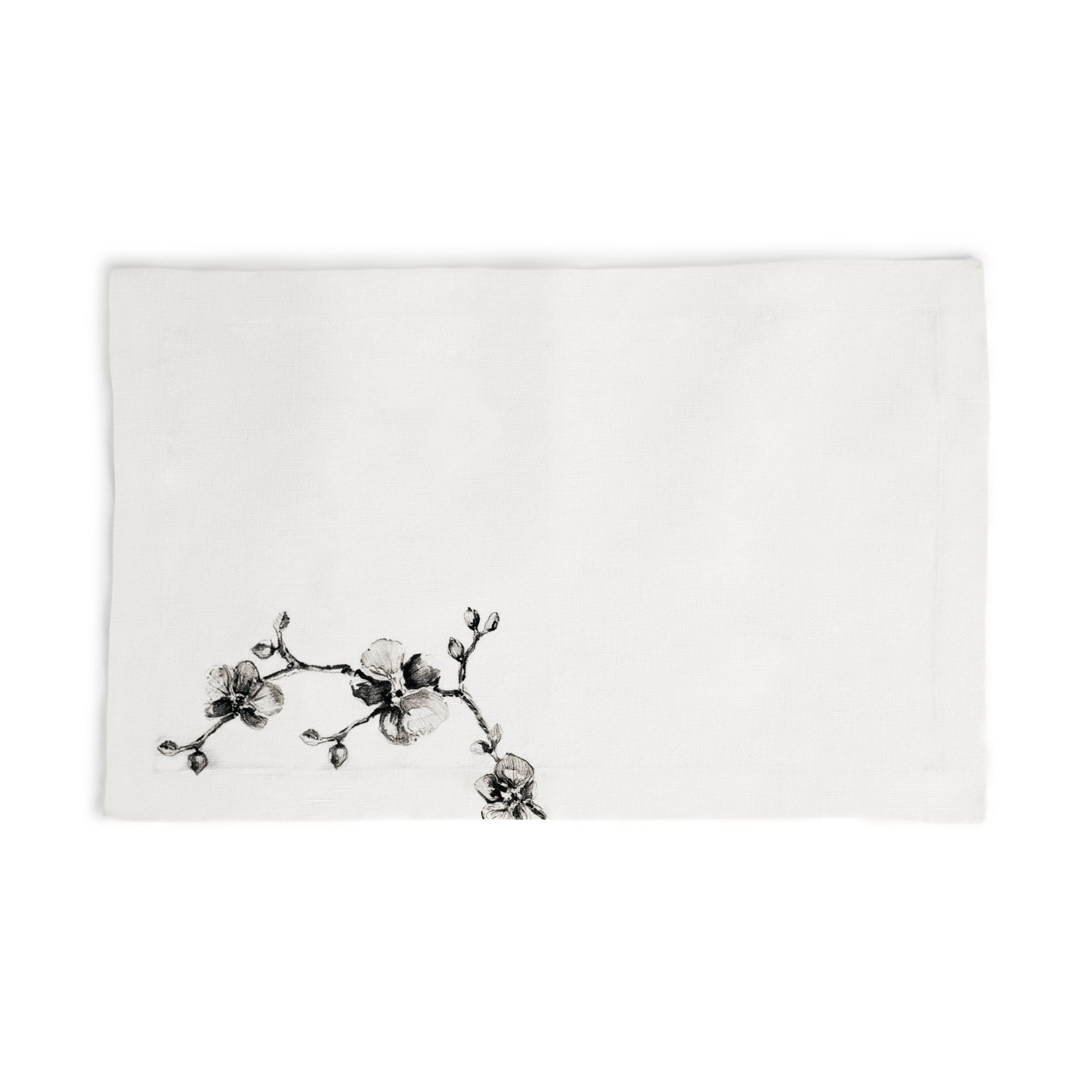 Michael Aram Black Orchid Fingertip Towel Stand