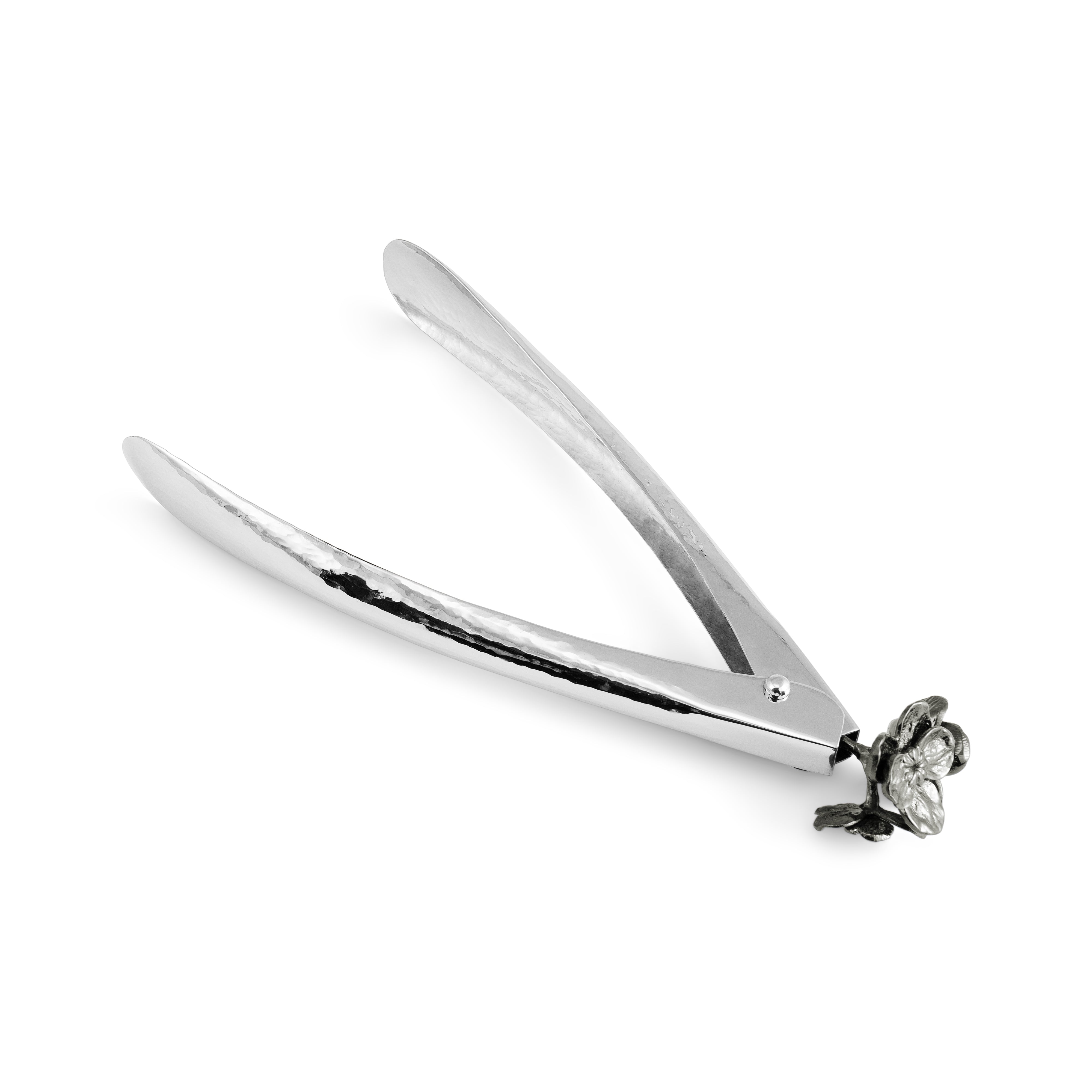 Michael Aram Black Orchid Lock Spring Tongs