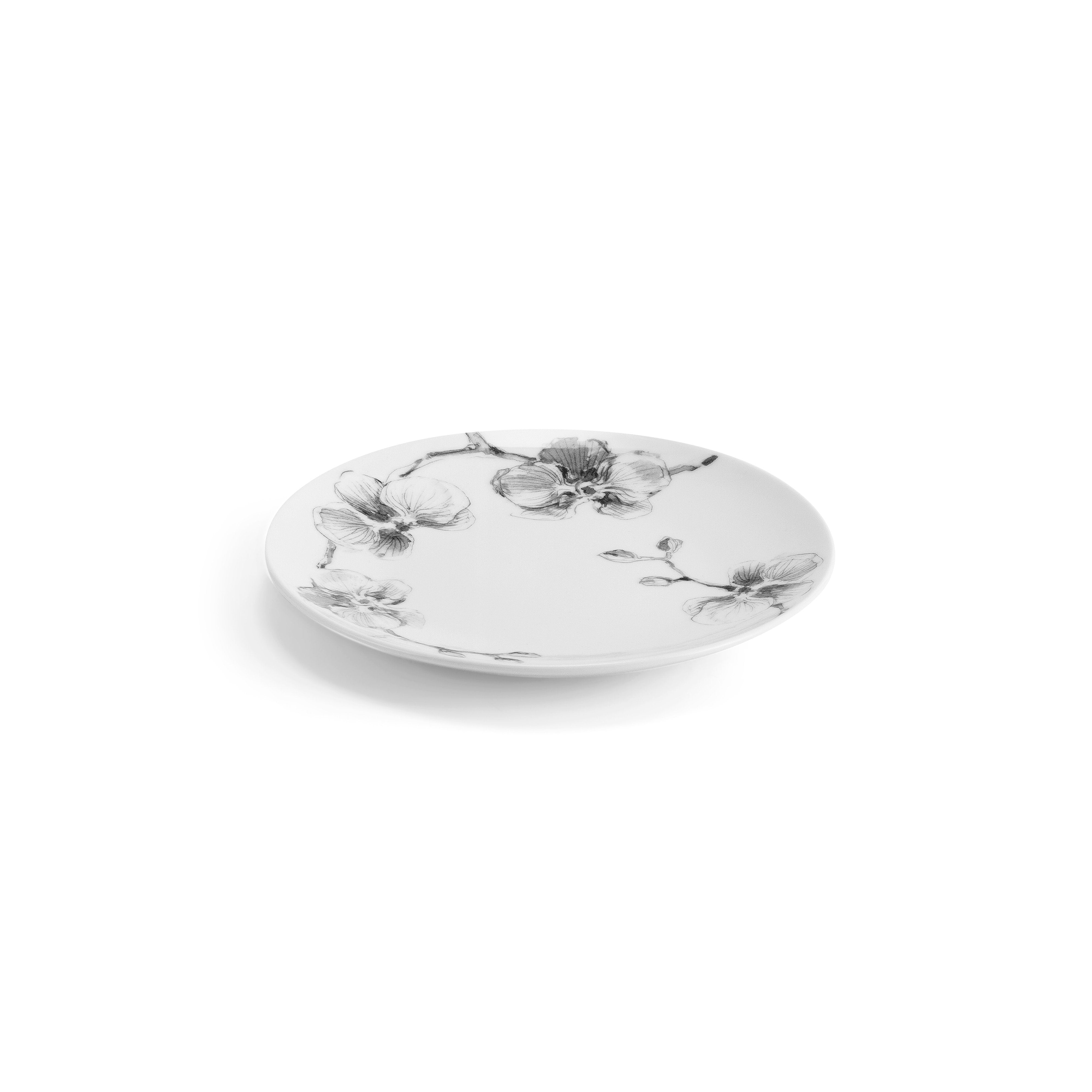 Michael Aram Black Orchid Tidbit Plate Set