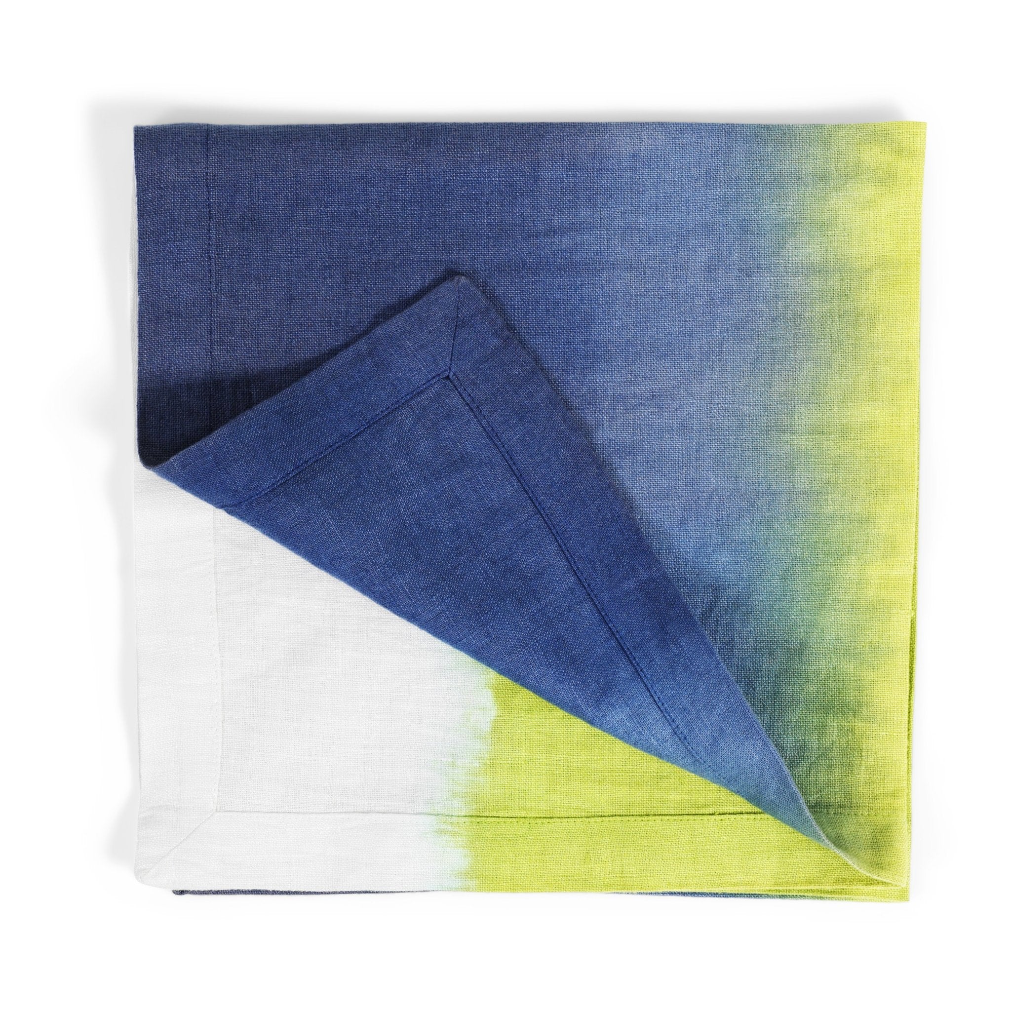 Michael Aram Blue/Green Dip Dye Dinner Napkin