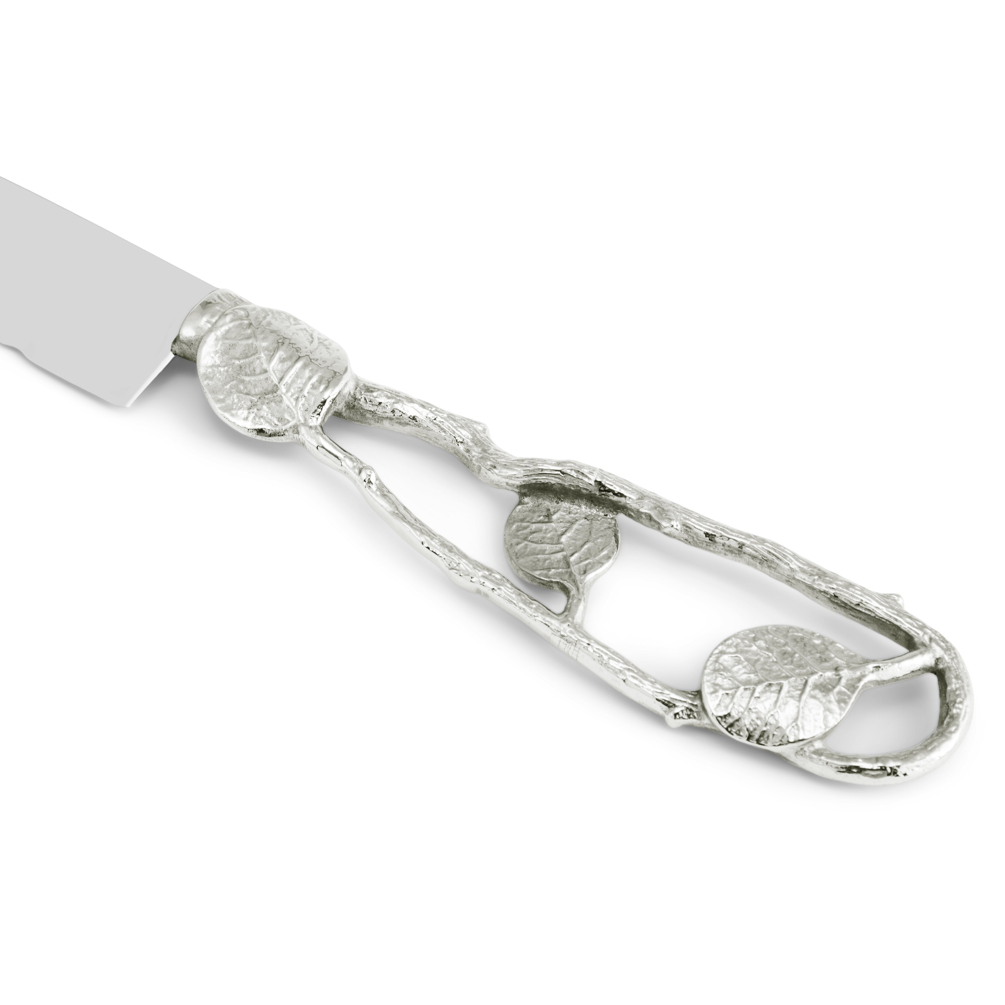 Michael Aram Botanical Leaf Bread Knife