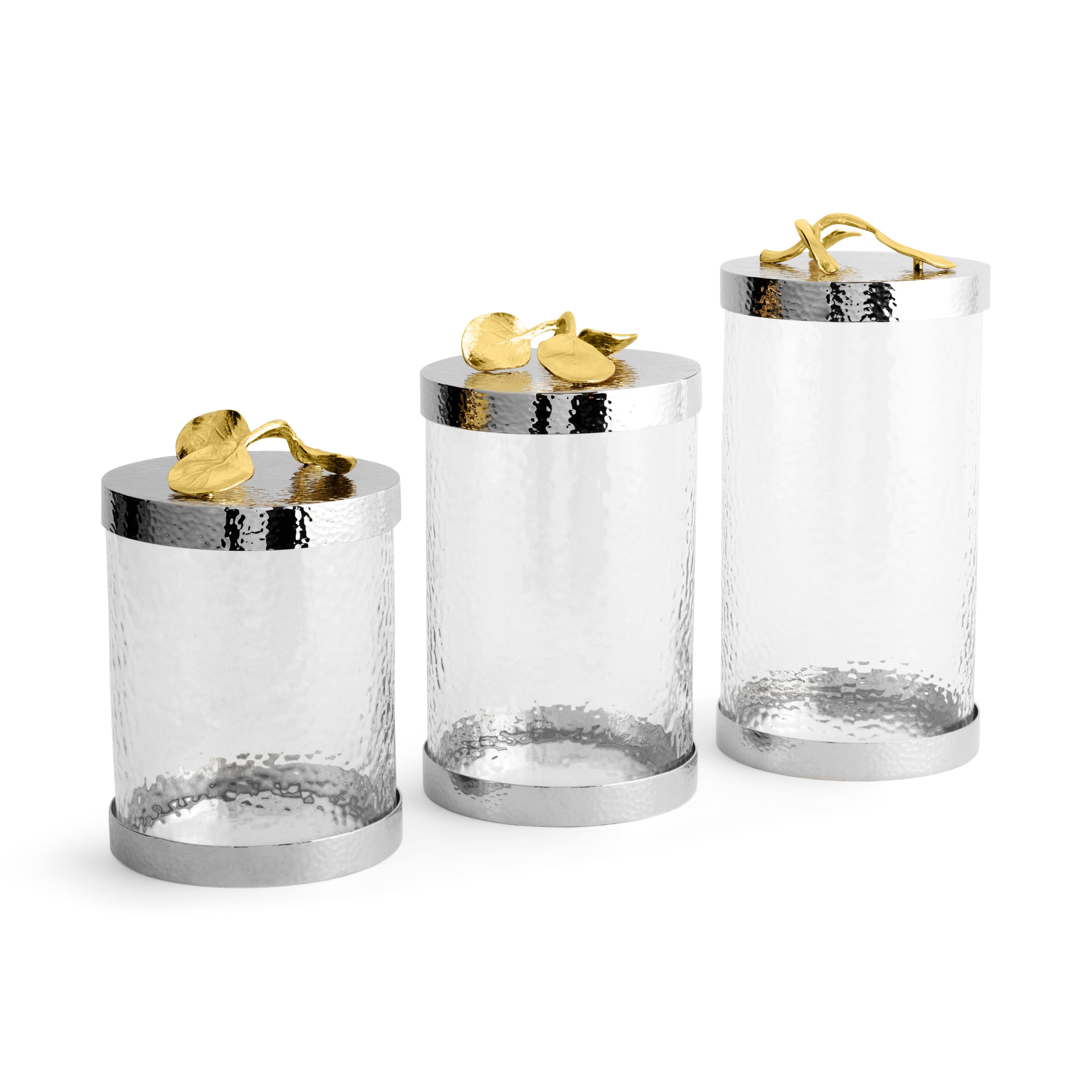 Michael Aram Botanical Leaf Gold Canister