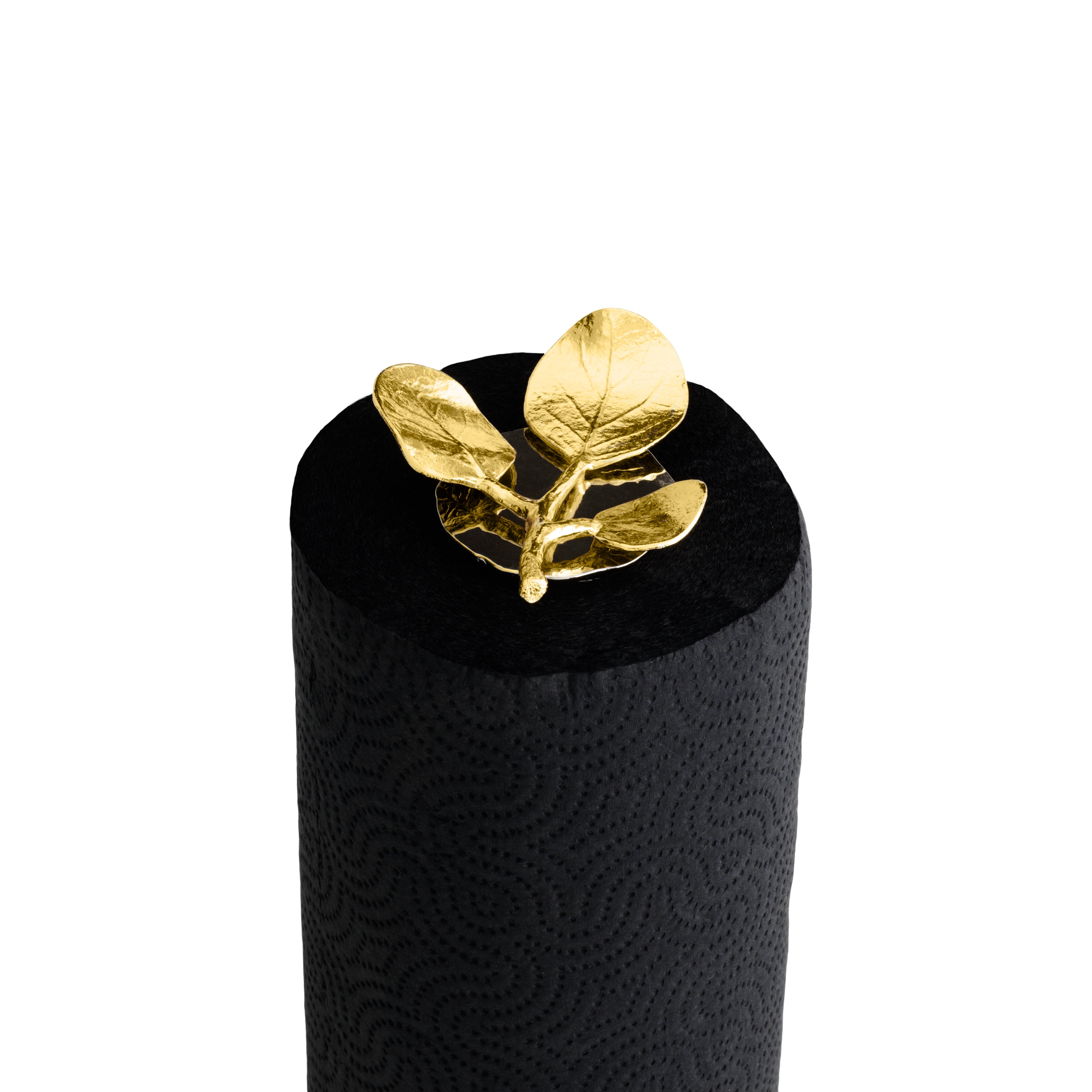 Michael Aram Botanical Leaf Gold Paper Towel Holder