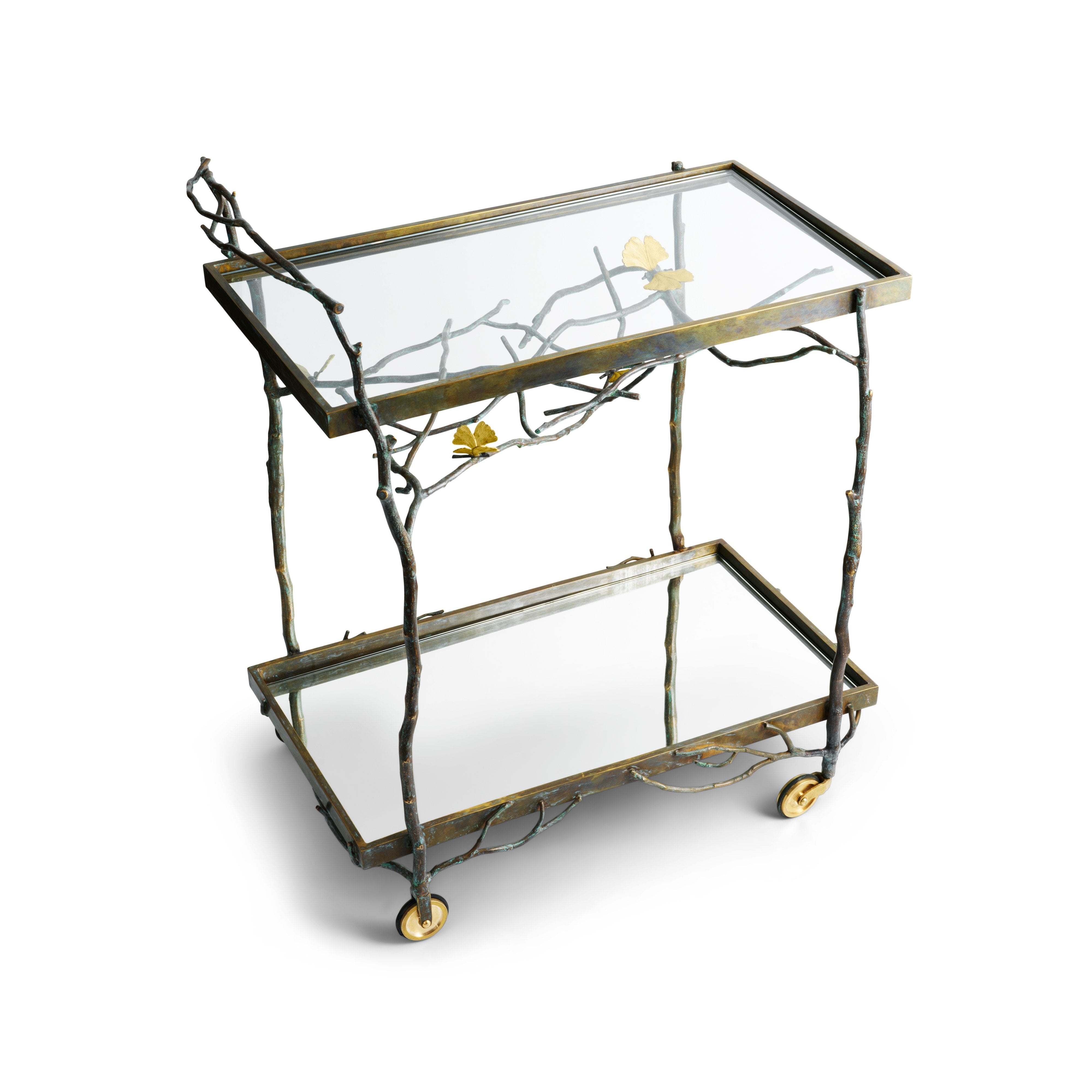 Michael Aram Butterfly Ginkgo Bar Cart