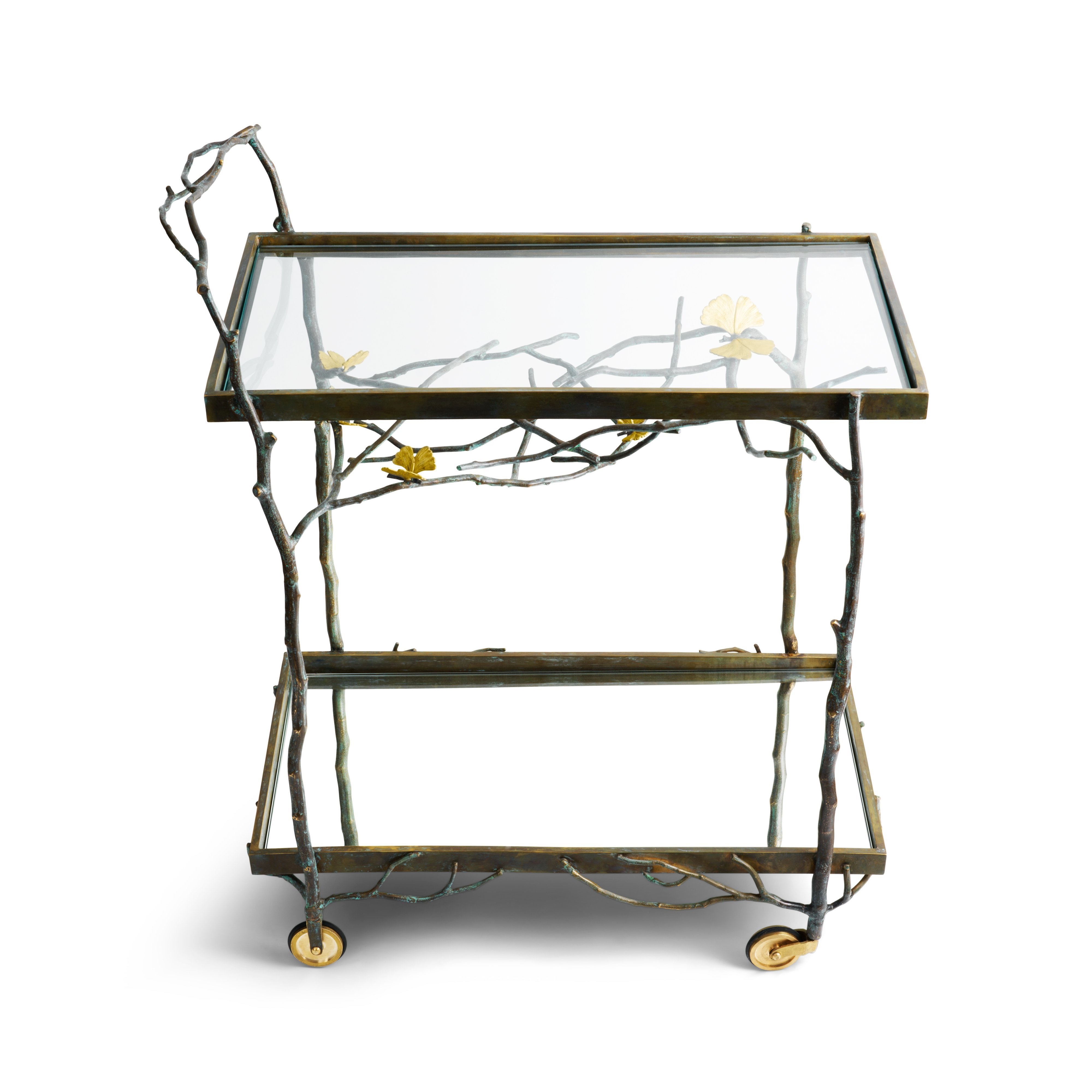 Michael Aram Butterfly Ginkgo Bar Cart