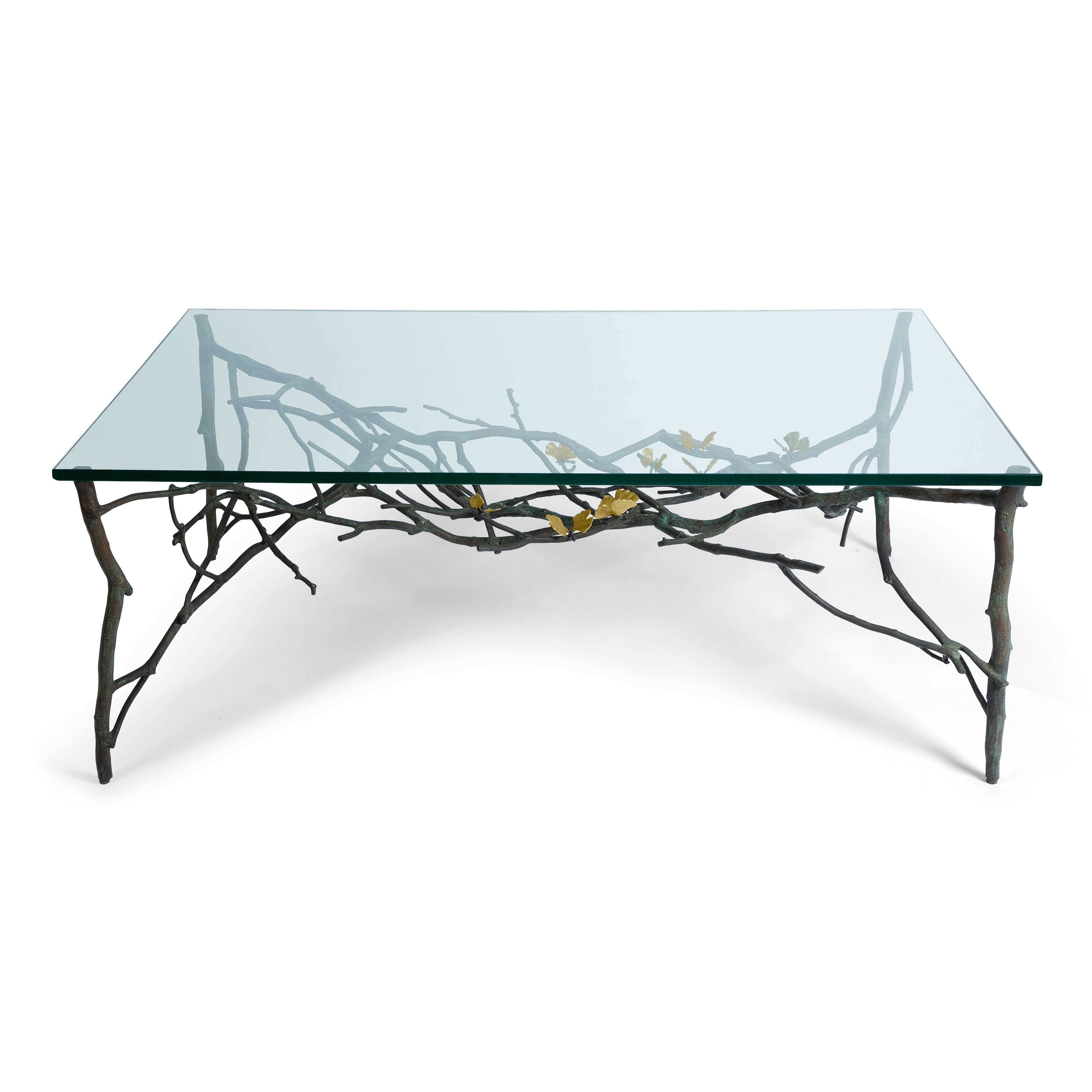 Michael Aram Butterfly Ginkgo Coffee Table