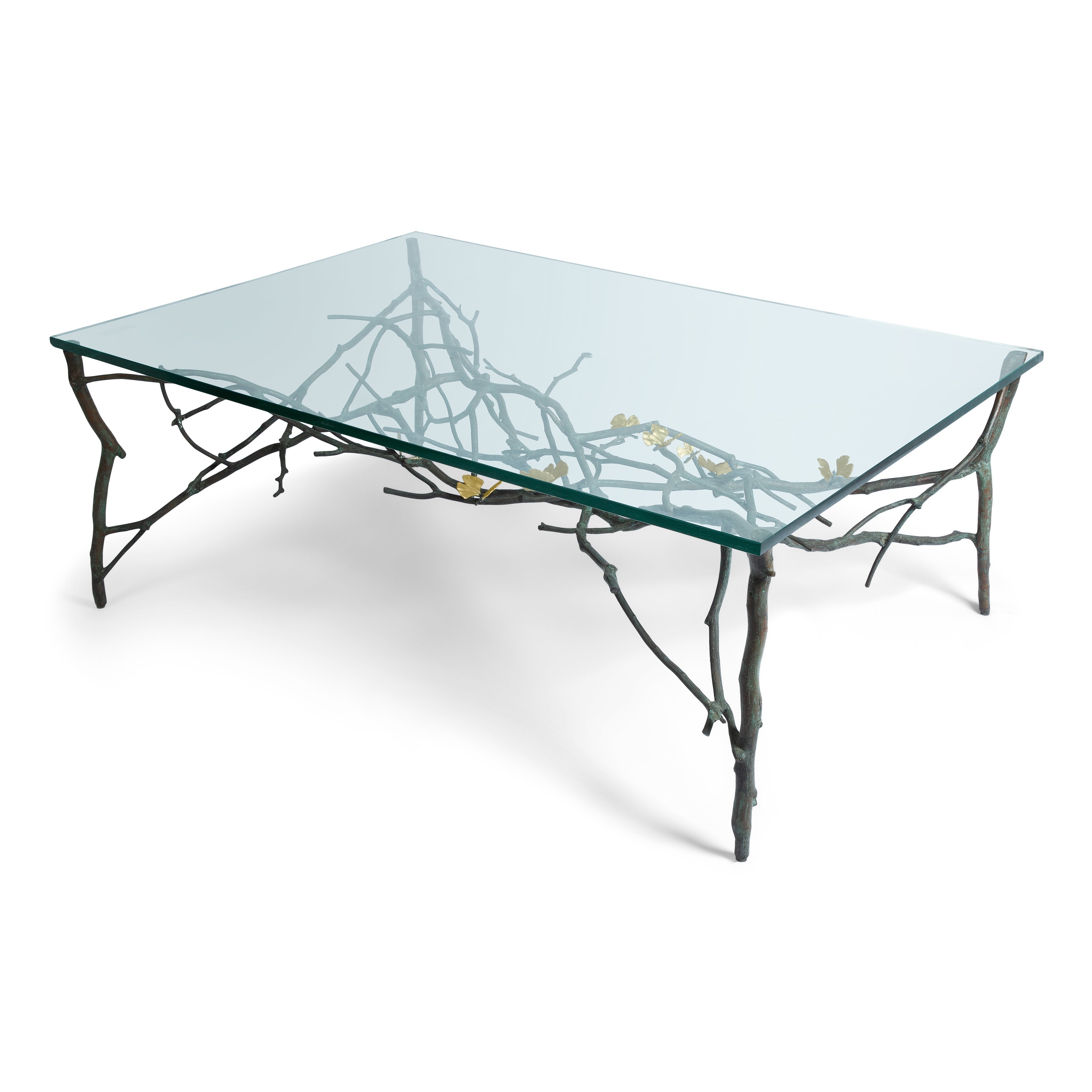 Michael Aram Butterfly Ginkgo Coffee Table