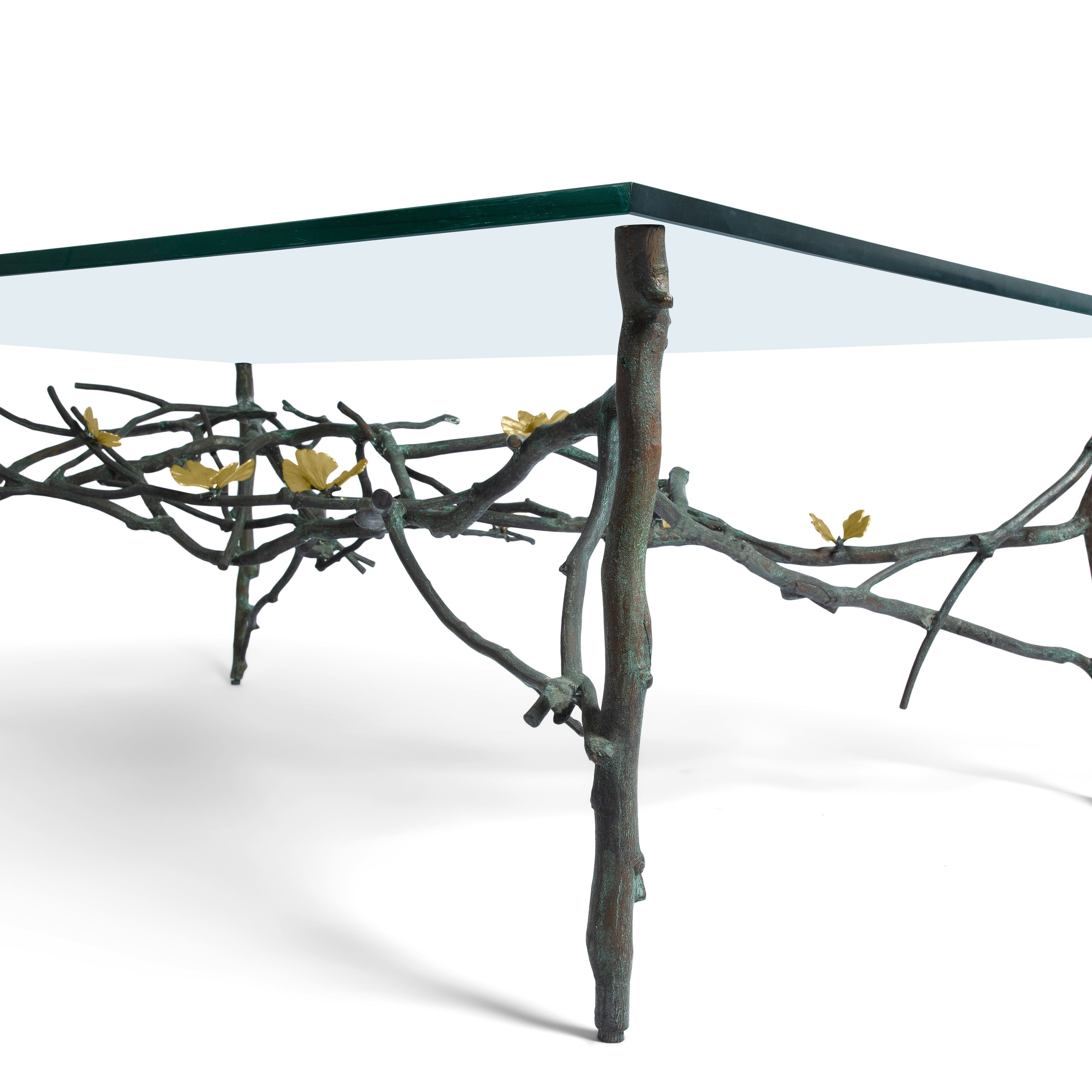 Michael Aram Butterfly Ginkgo Coffee Table