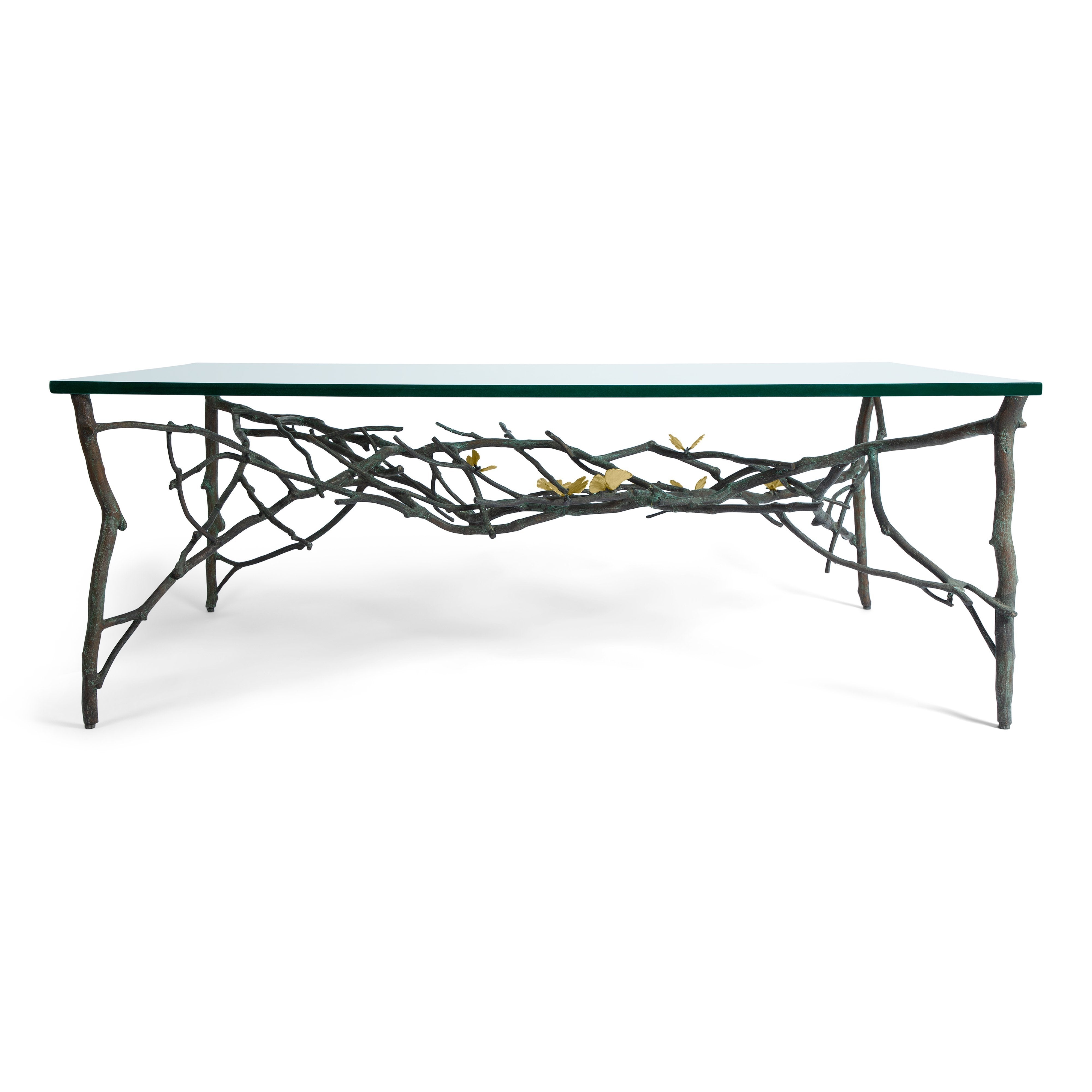 Michael Aram Butterfly Ginkgo Coffee Table