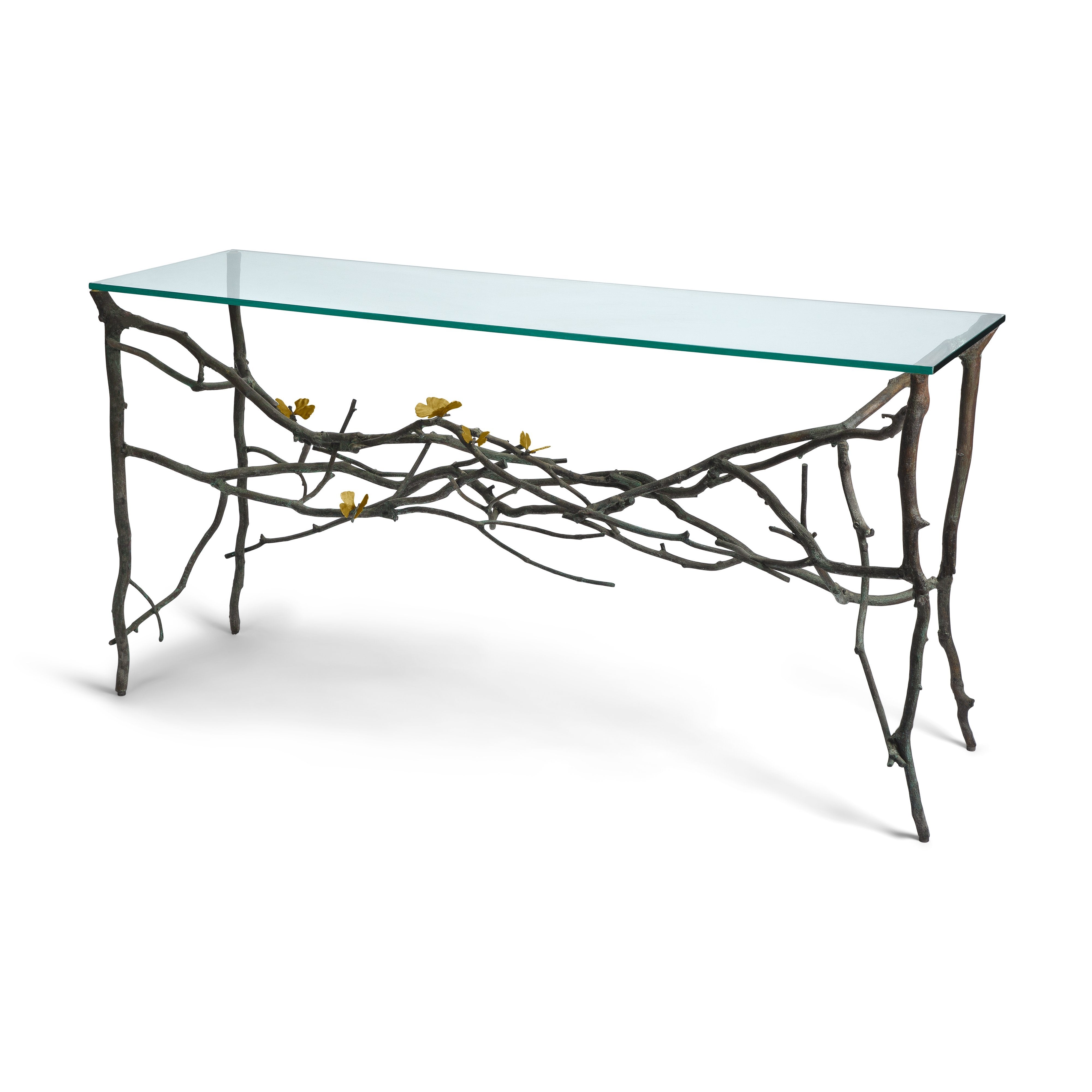 Michael Aram Butterfly Ginkgo Console Table