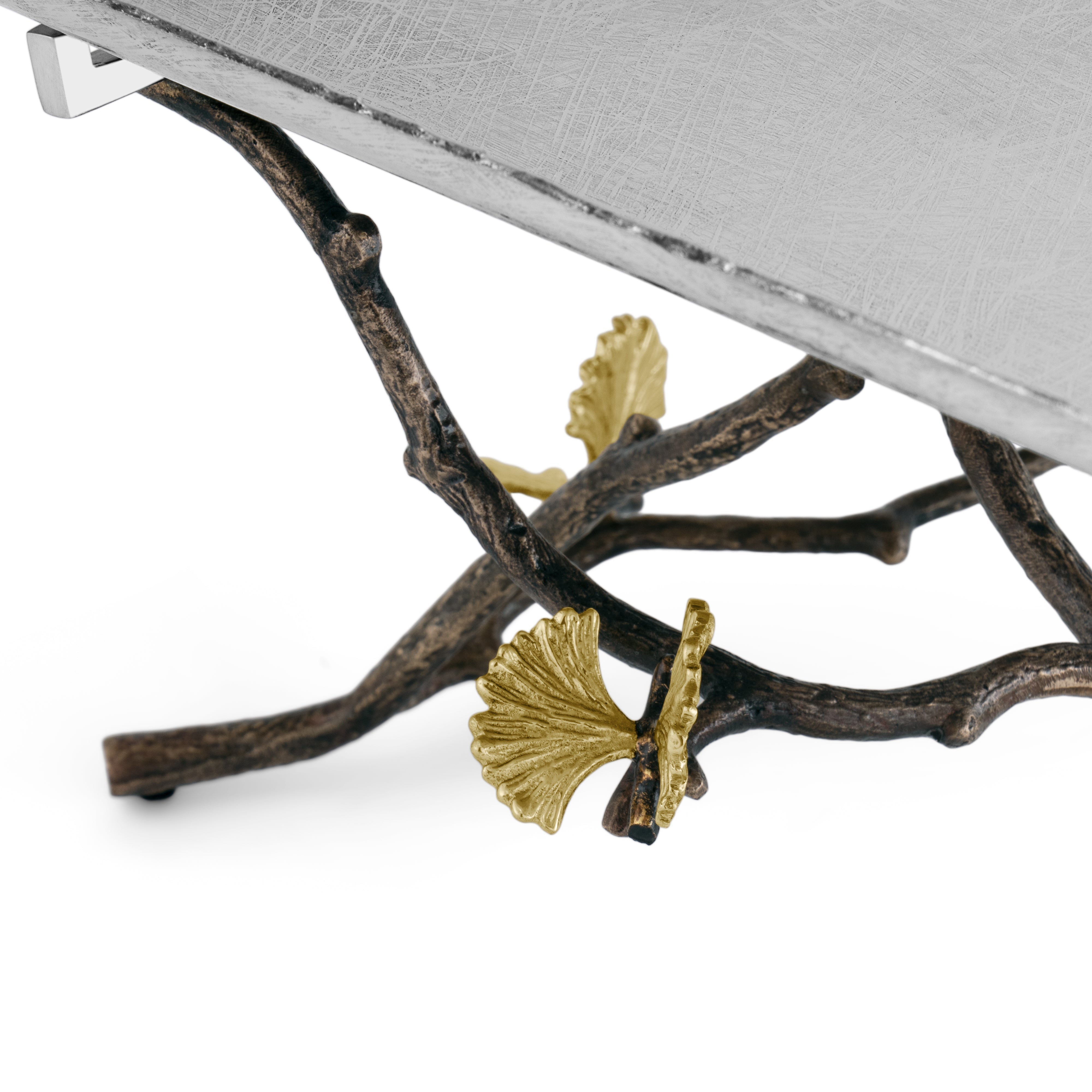 Michael Aram Butterfly Ginkgo Footed Tray