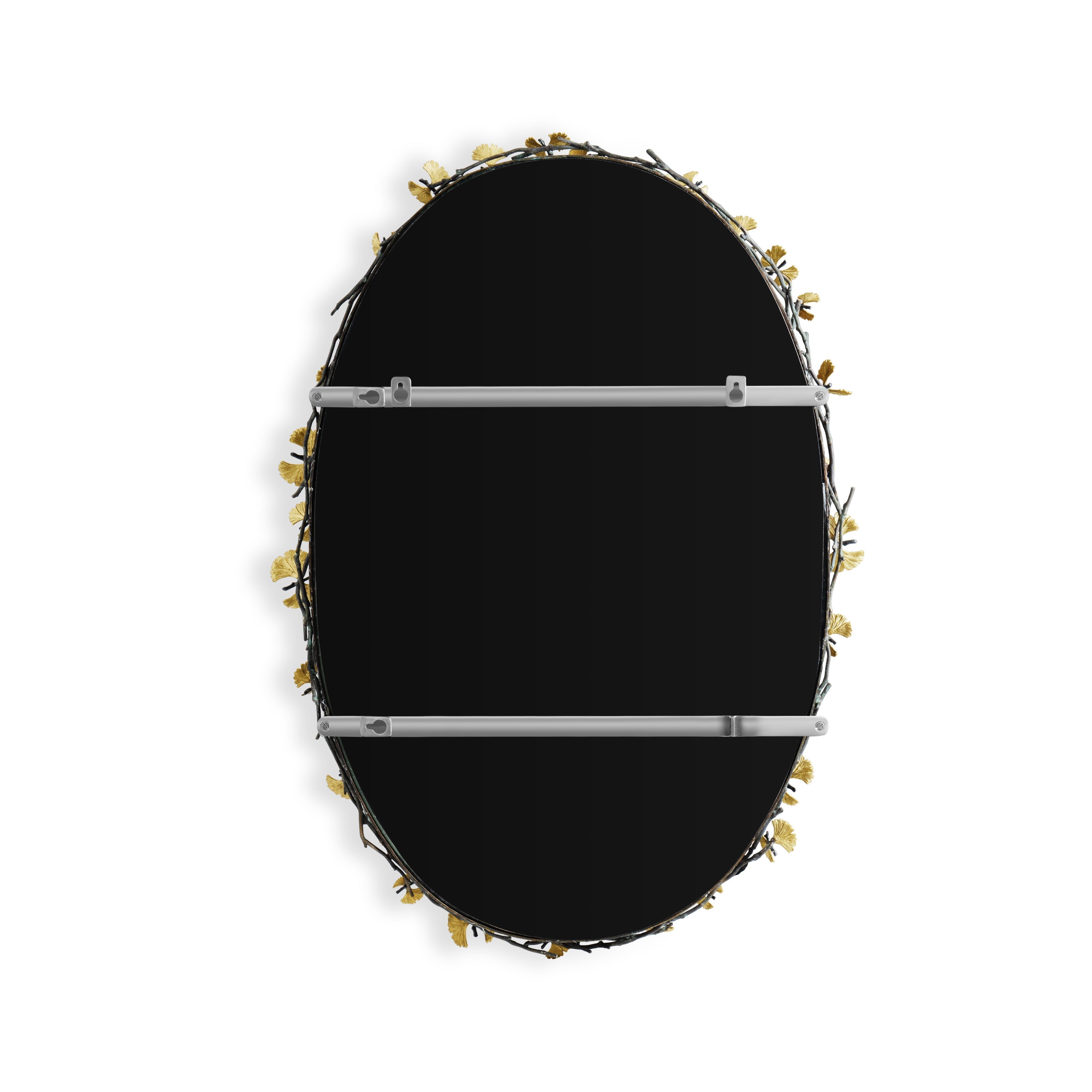 Michael Aram Butterfly Ginkgo Oval Mirror