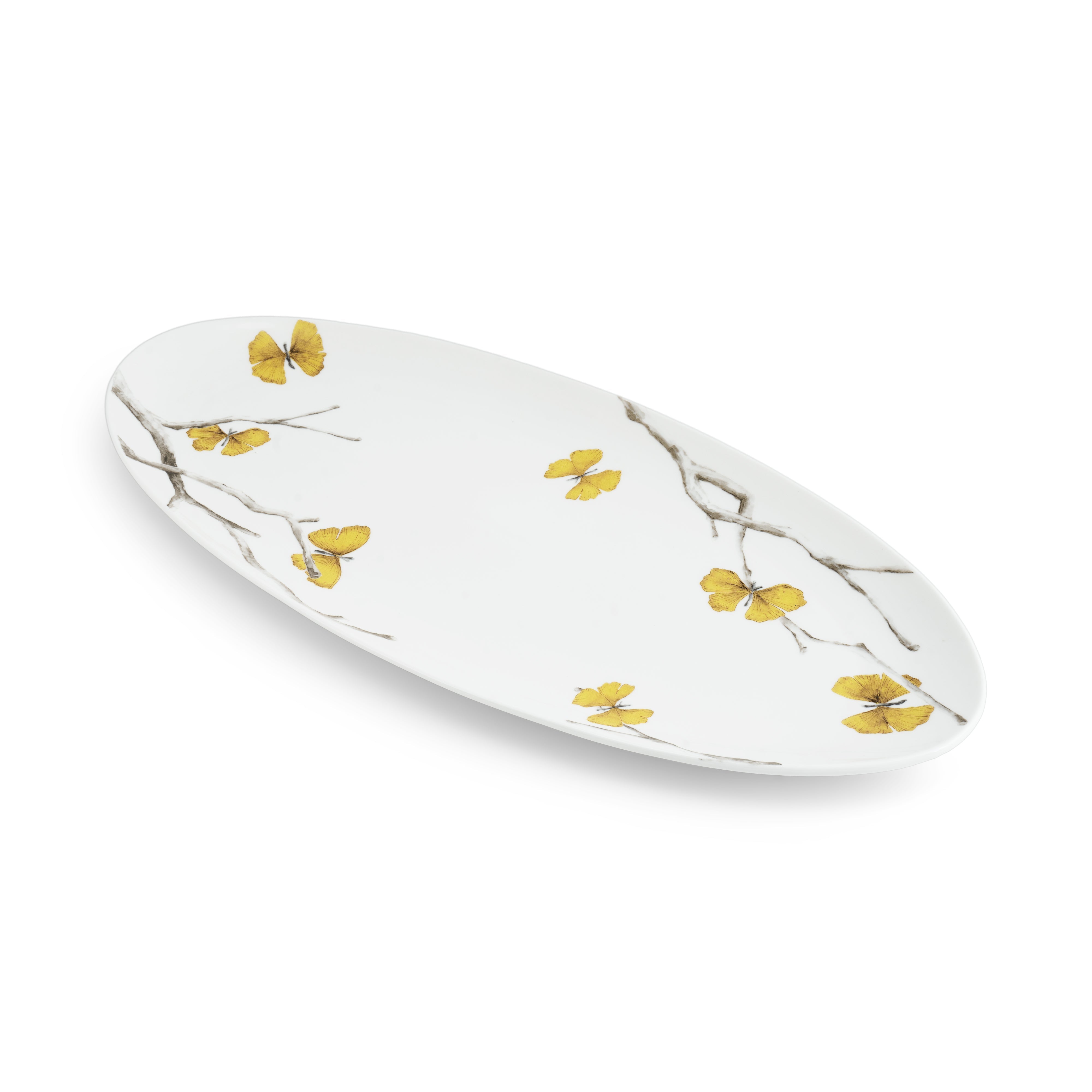 Michael Aram Butterfly Ginkgo Porcelain Platter