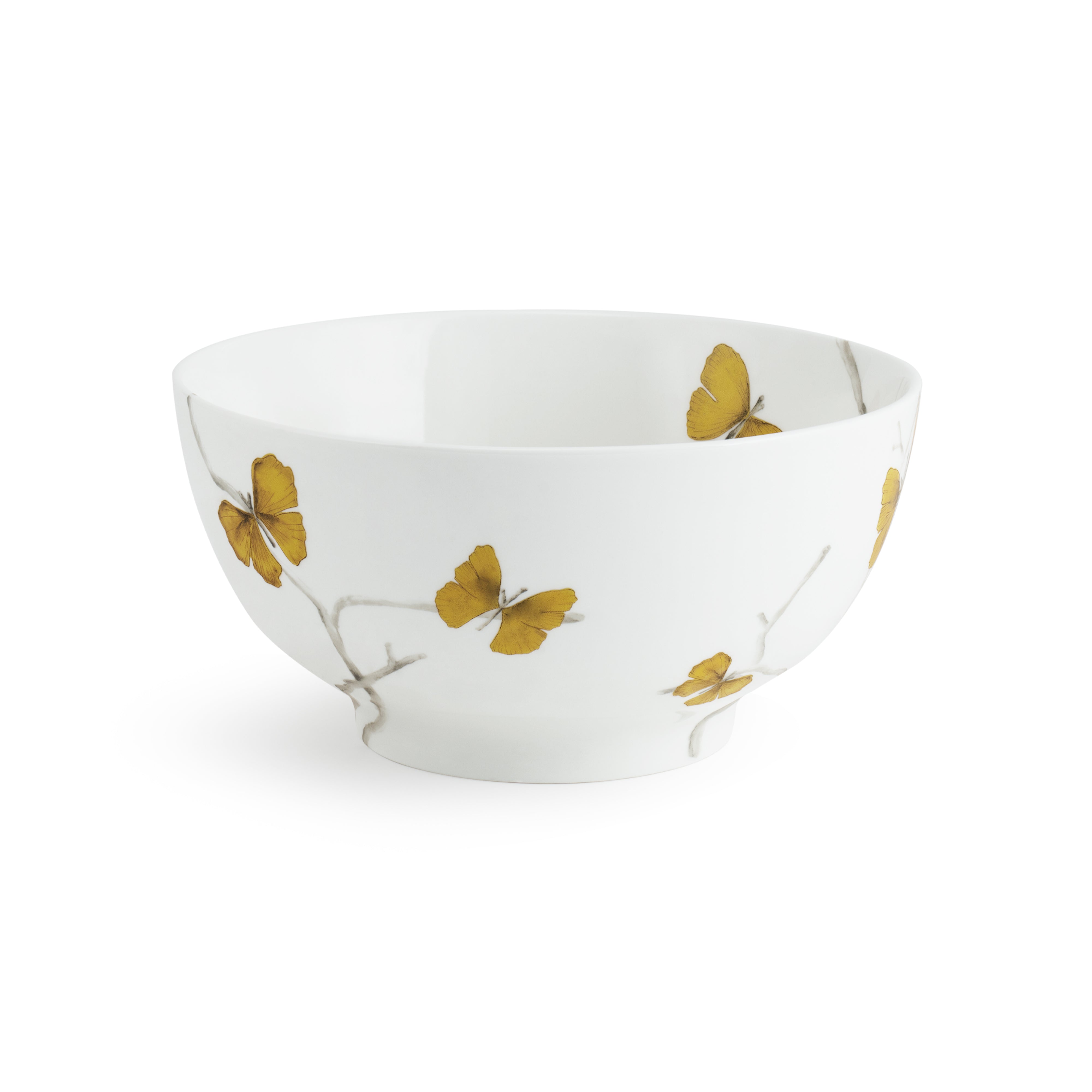 Michael Aram Butterfly Ginkgo Porcelain Serving Bowl