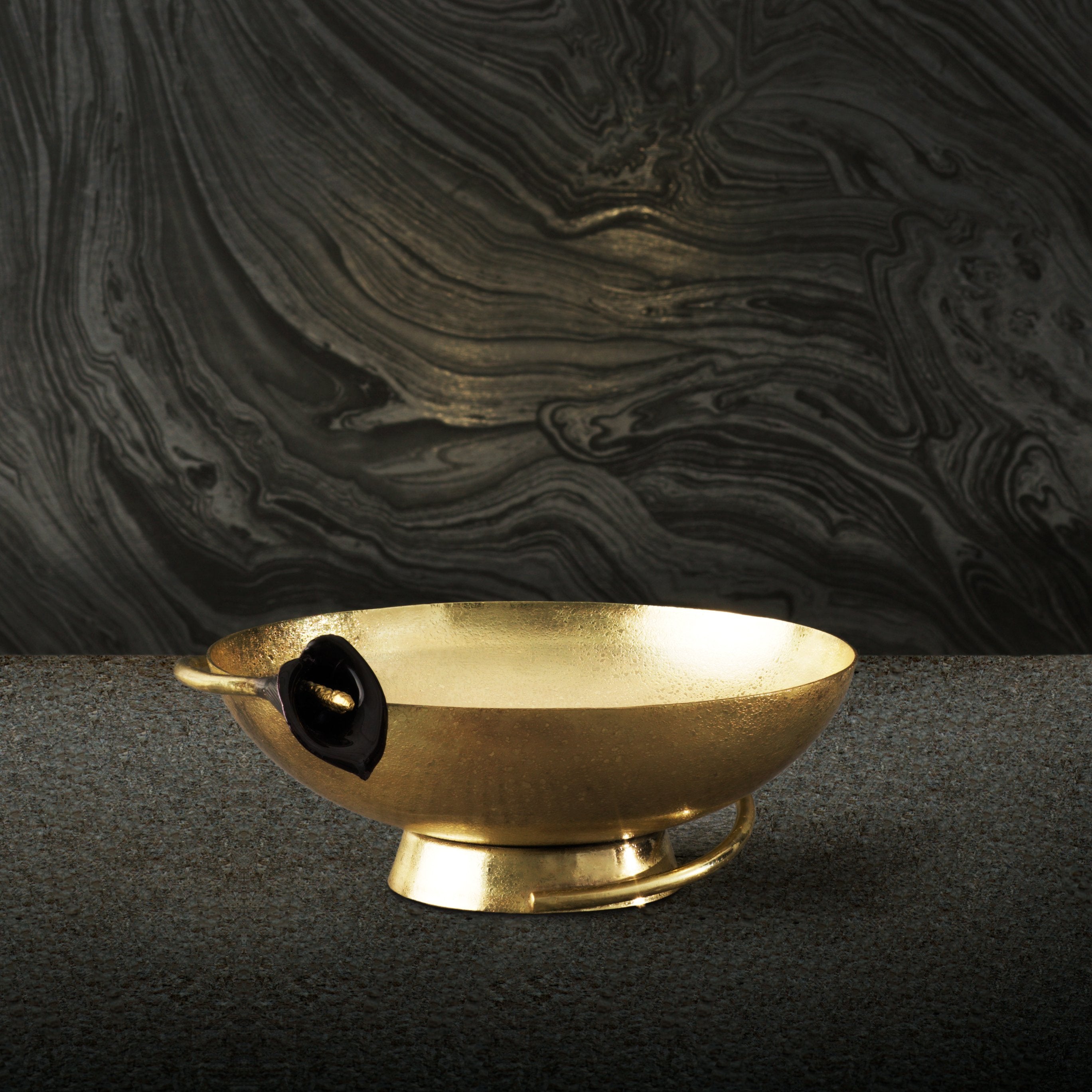 Michael Aram Calla Lily Midnight Nut Dish