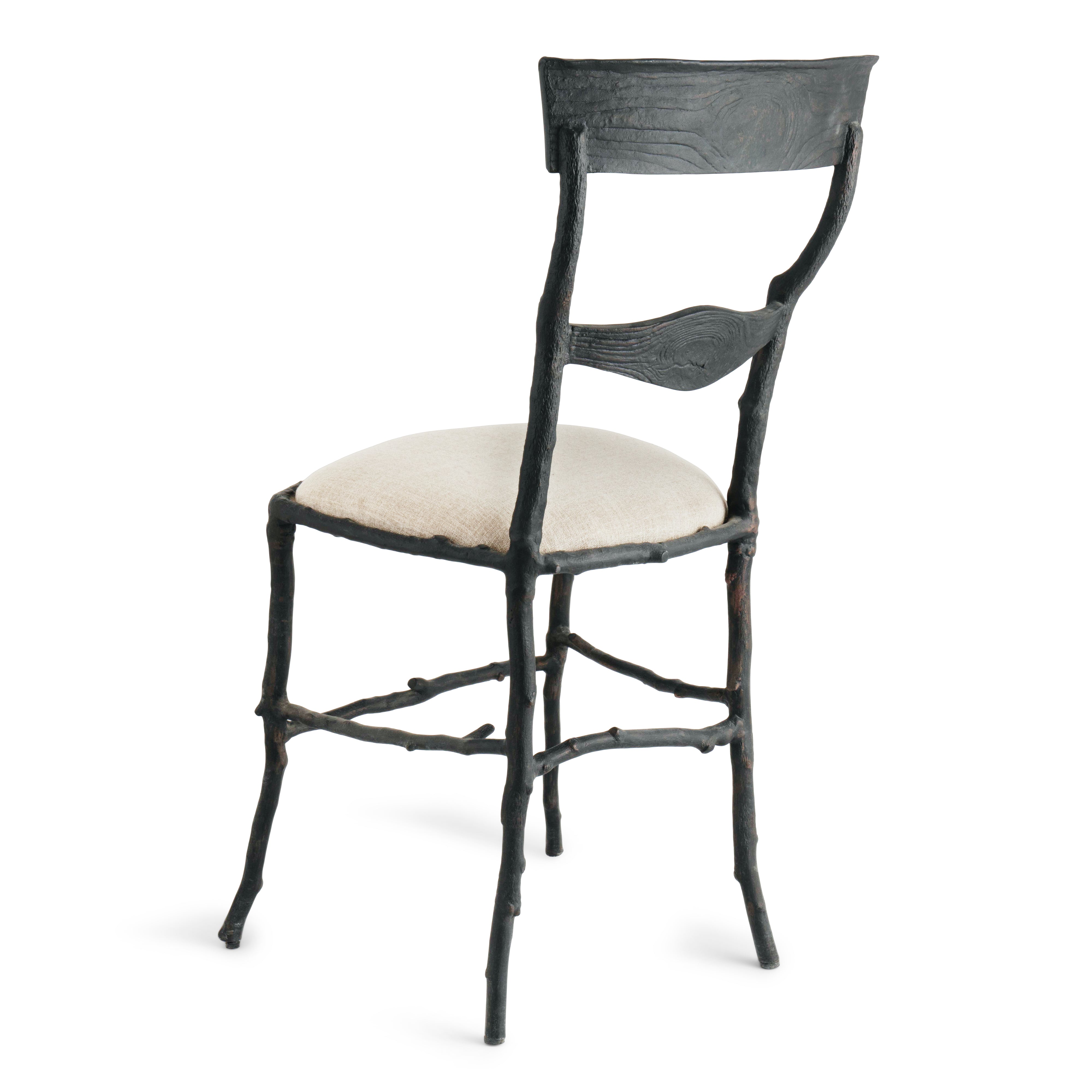 Michael Aram Enchanted Forest Chair Oxidized