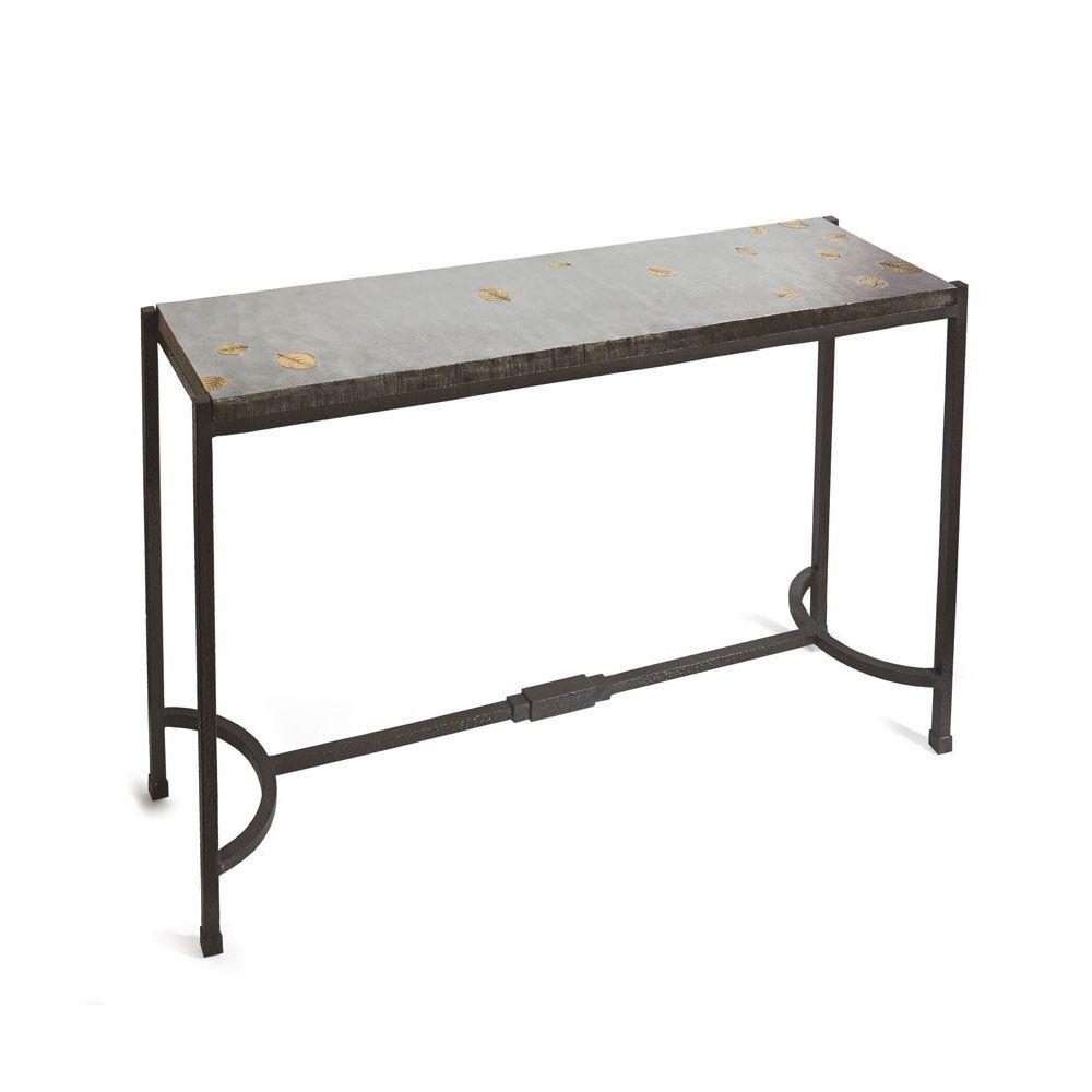 Michael Aram Fallen Leaves Console Table