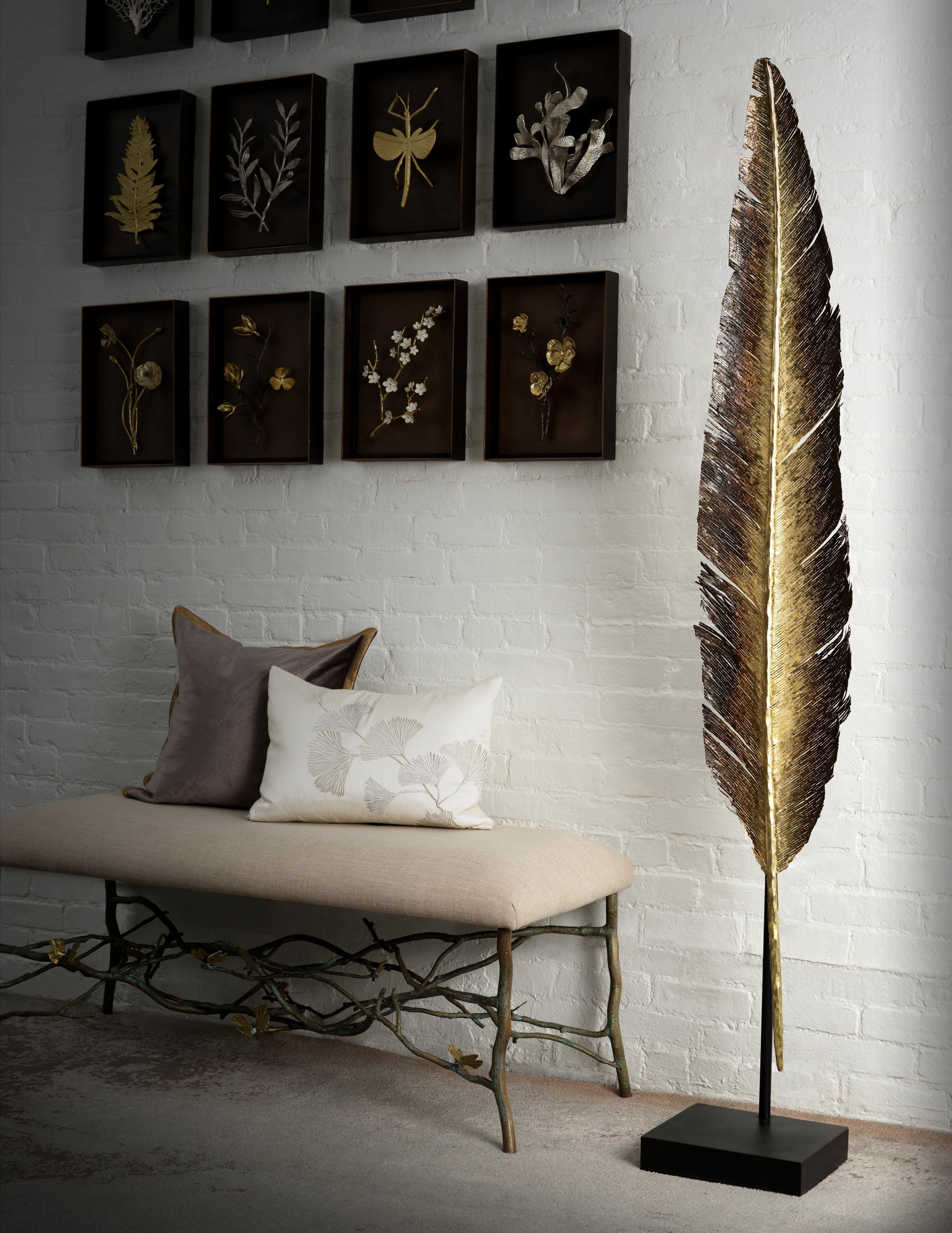 Michael Aram Feather Sculpture