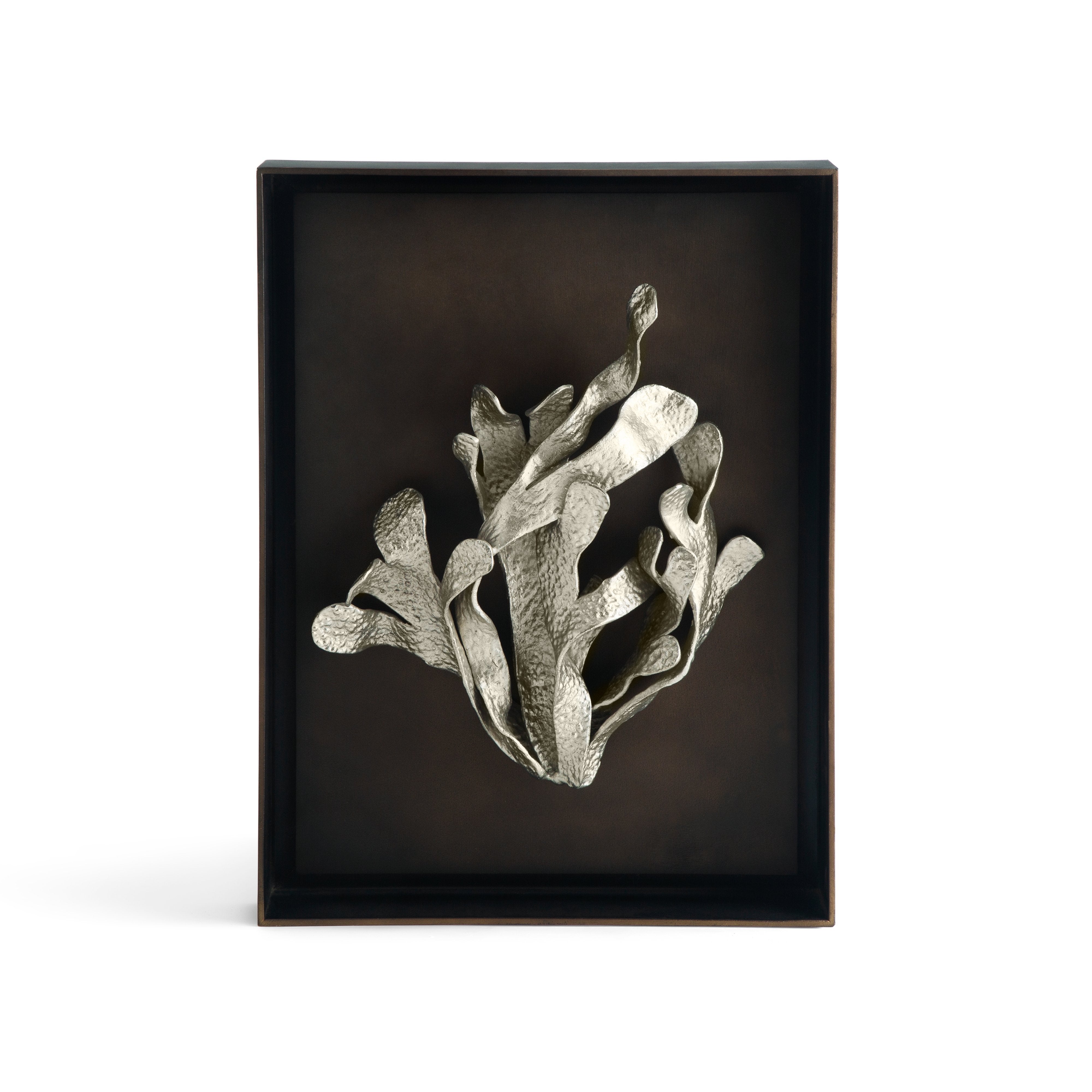 Michael Aram Kelp Shadow Box Antique Nickel