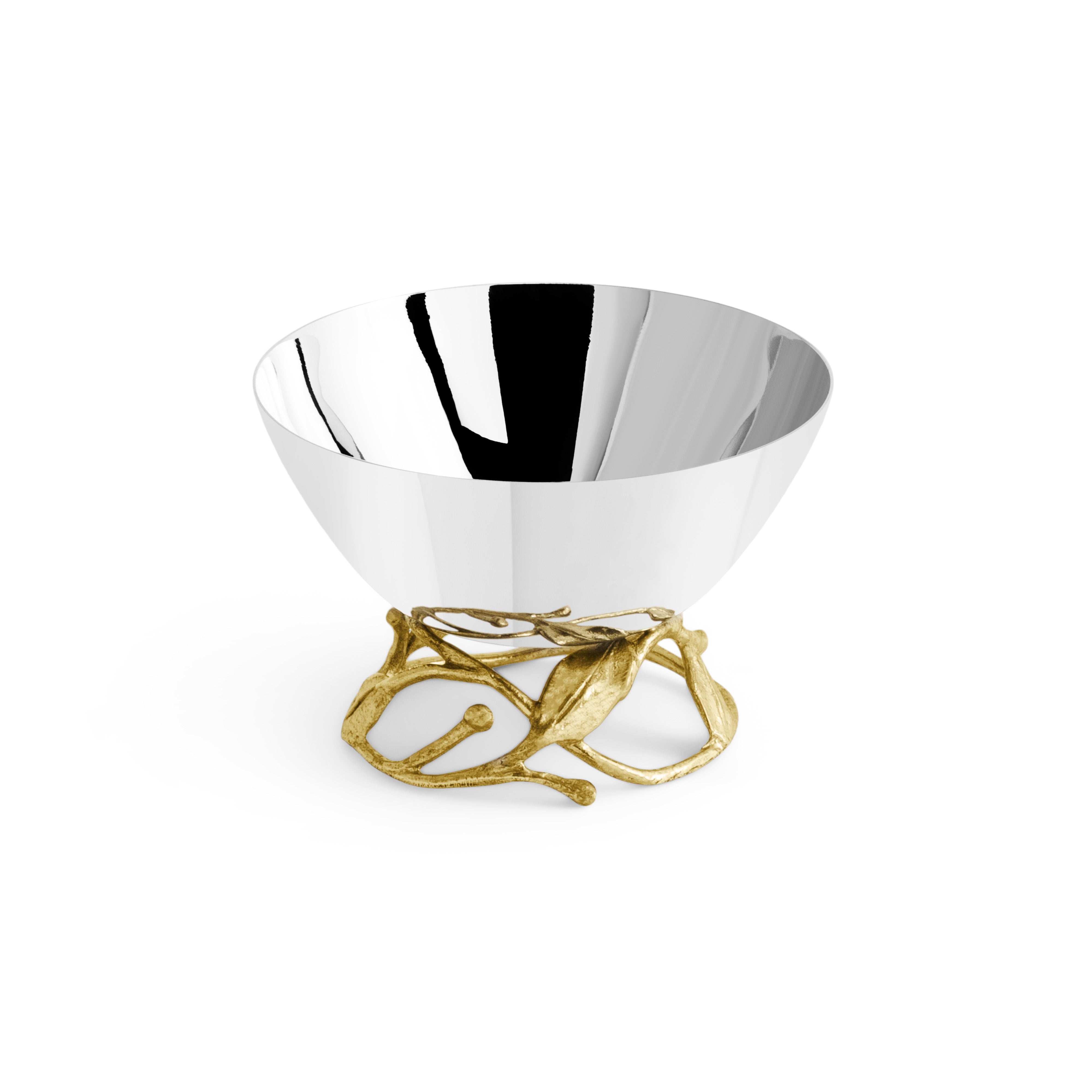 Michael Aram Laurel Gold Nut Dish