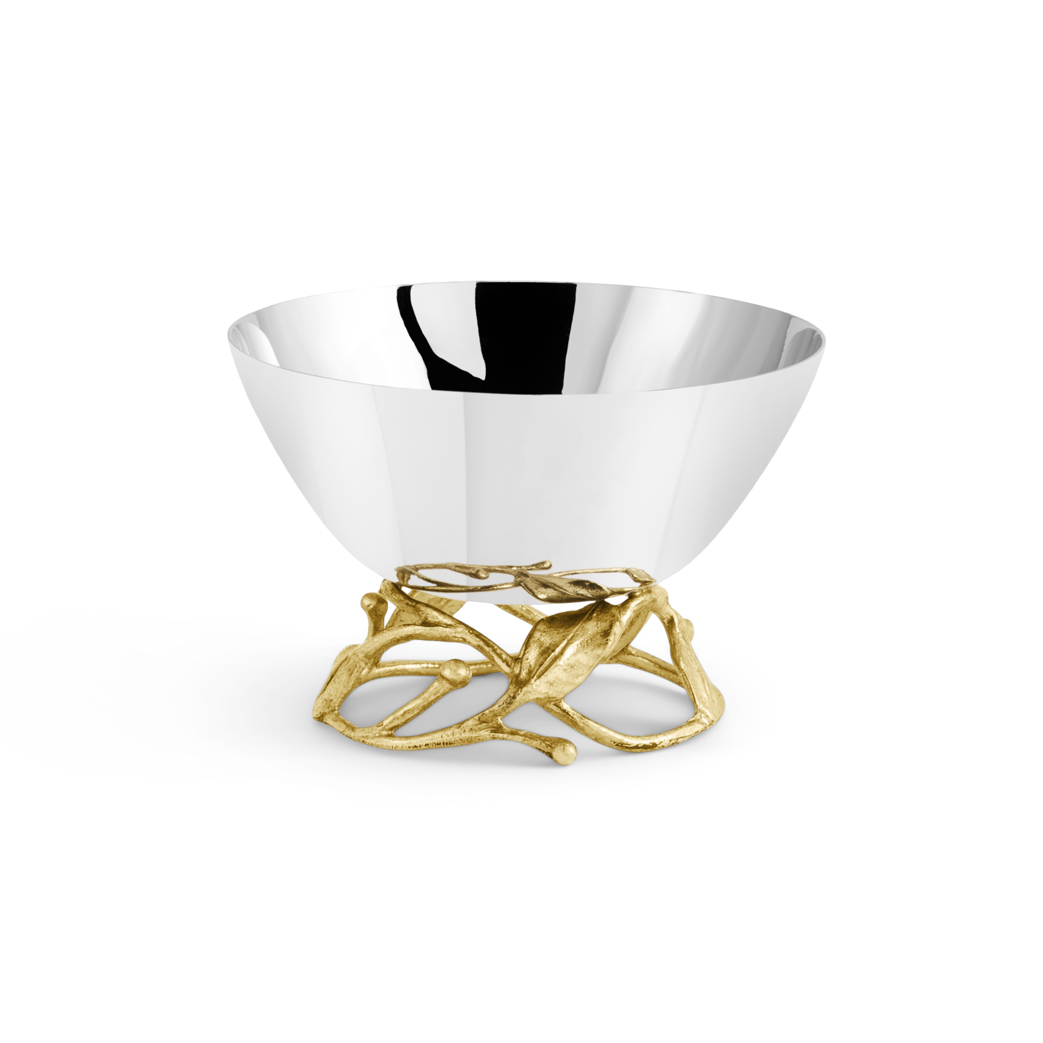 Michael Aram Laurel Gold Nut Dish