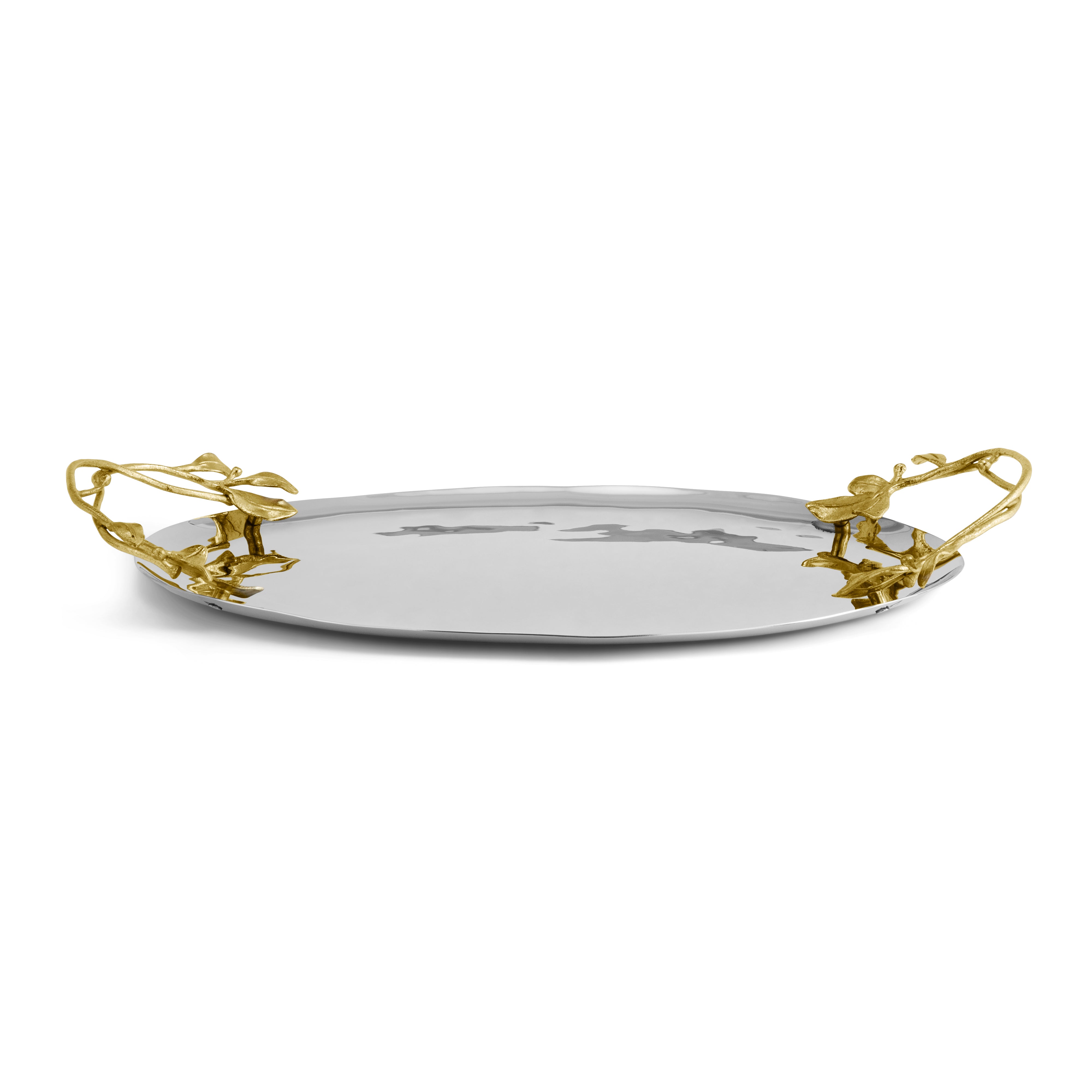 Michael Aram Laurel Gold Serving Tray