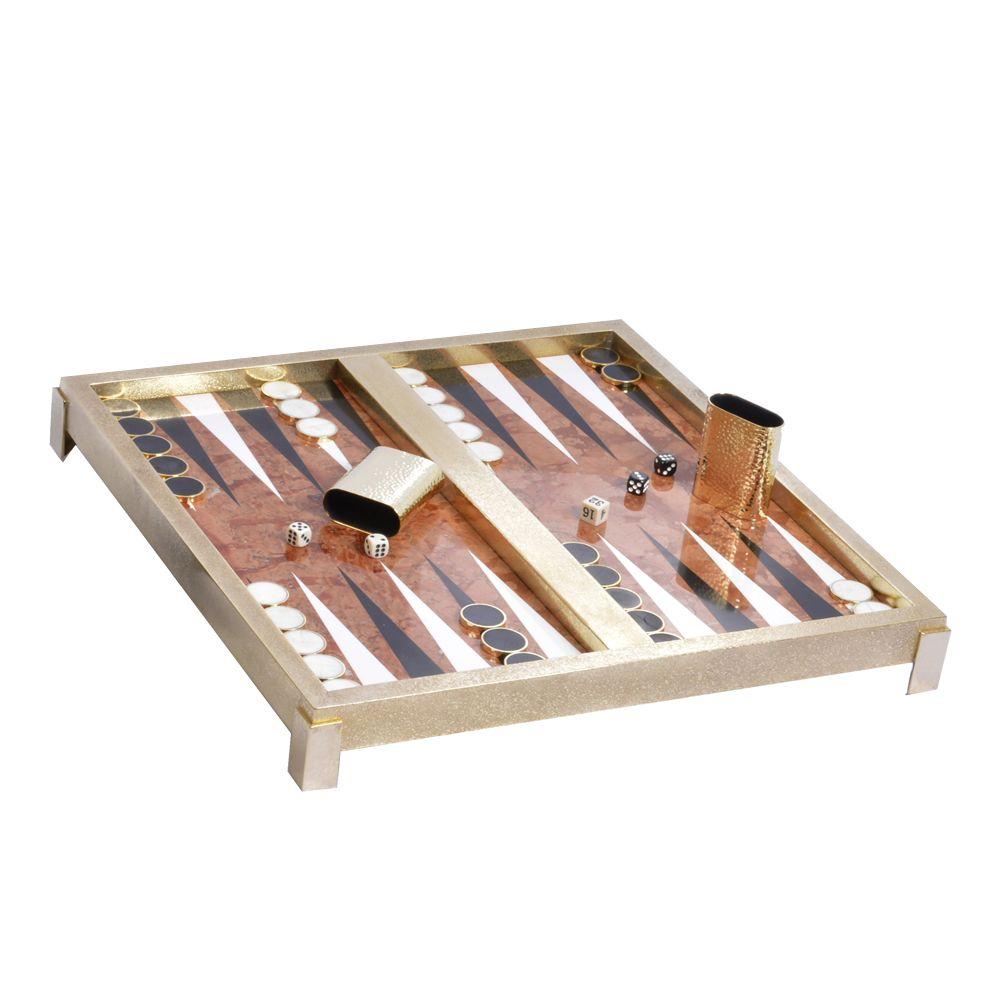 Michael Aram Marble Backgammon