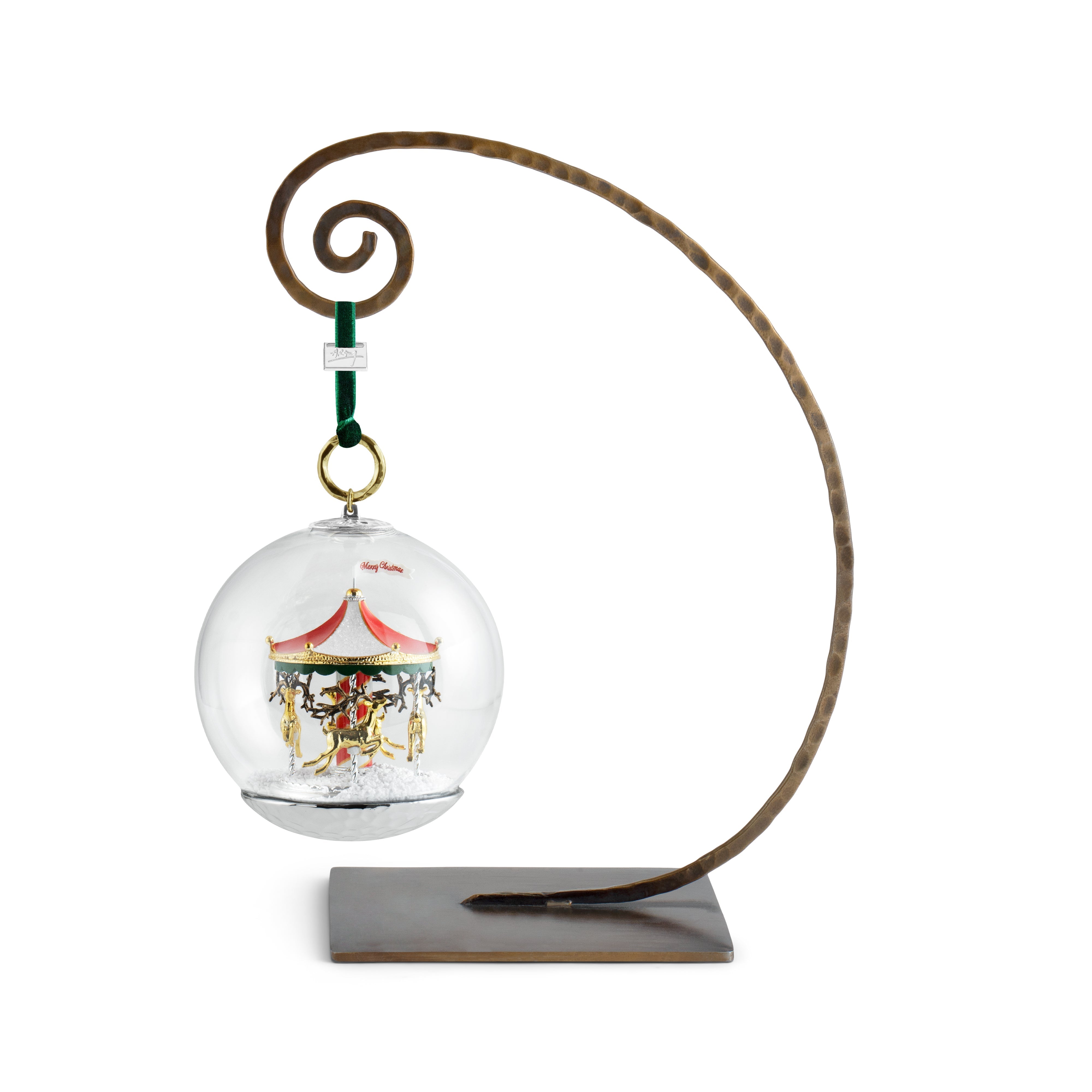 Michael Aram Merry Go Round Snowglobe Ornament