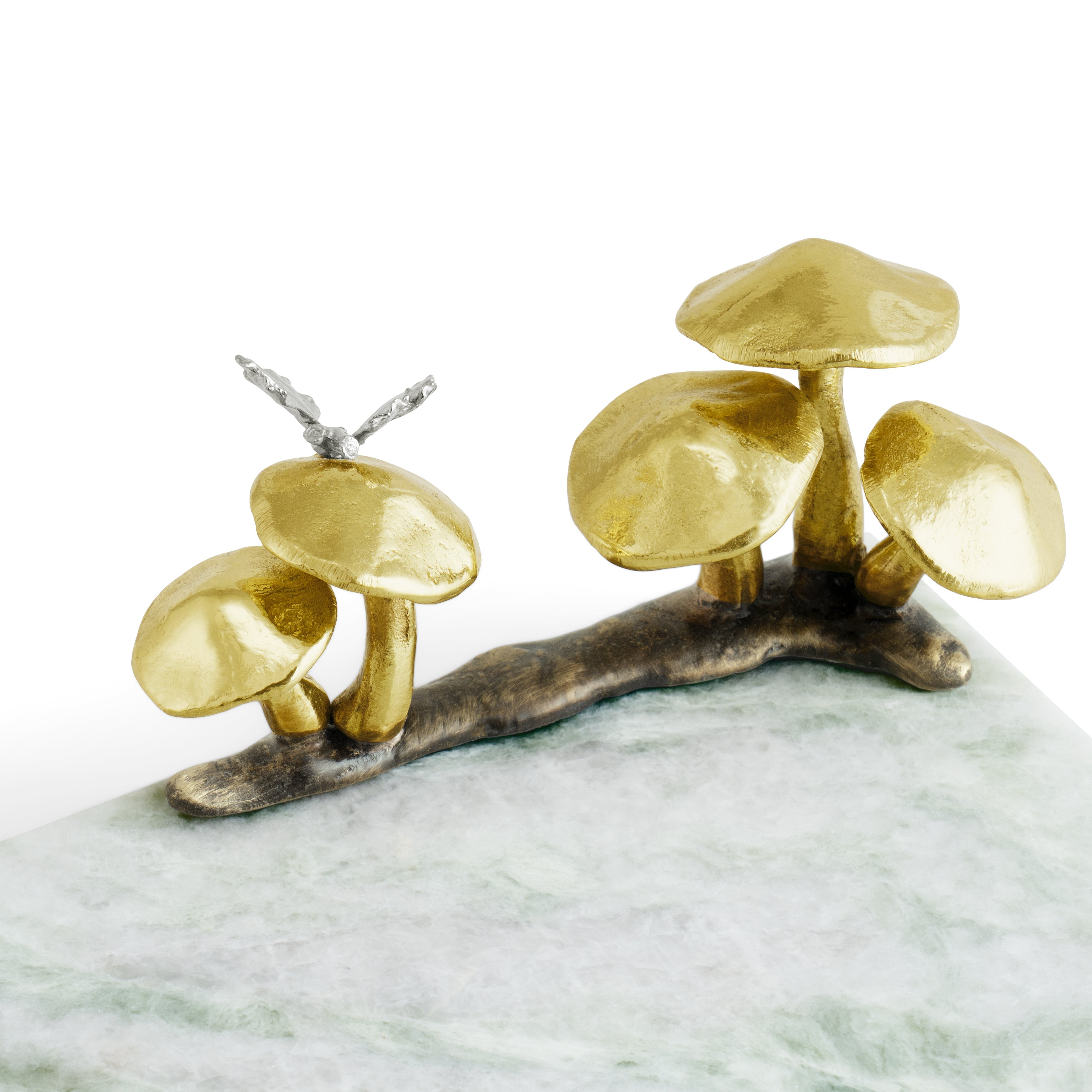 Michael Aram Mushroom Cheeseboard with Spreader