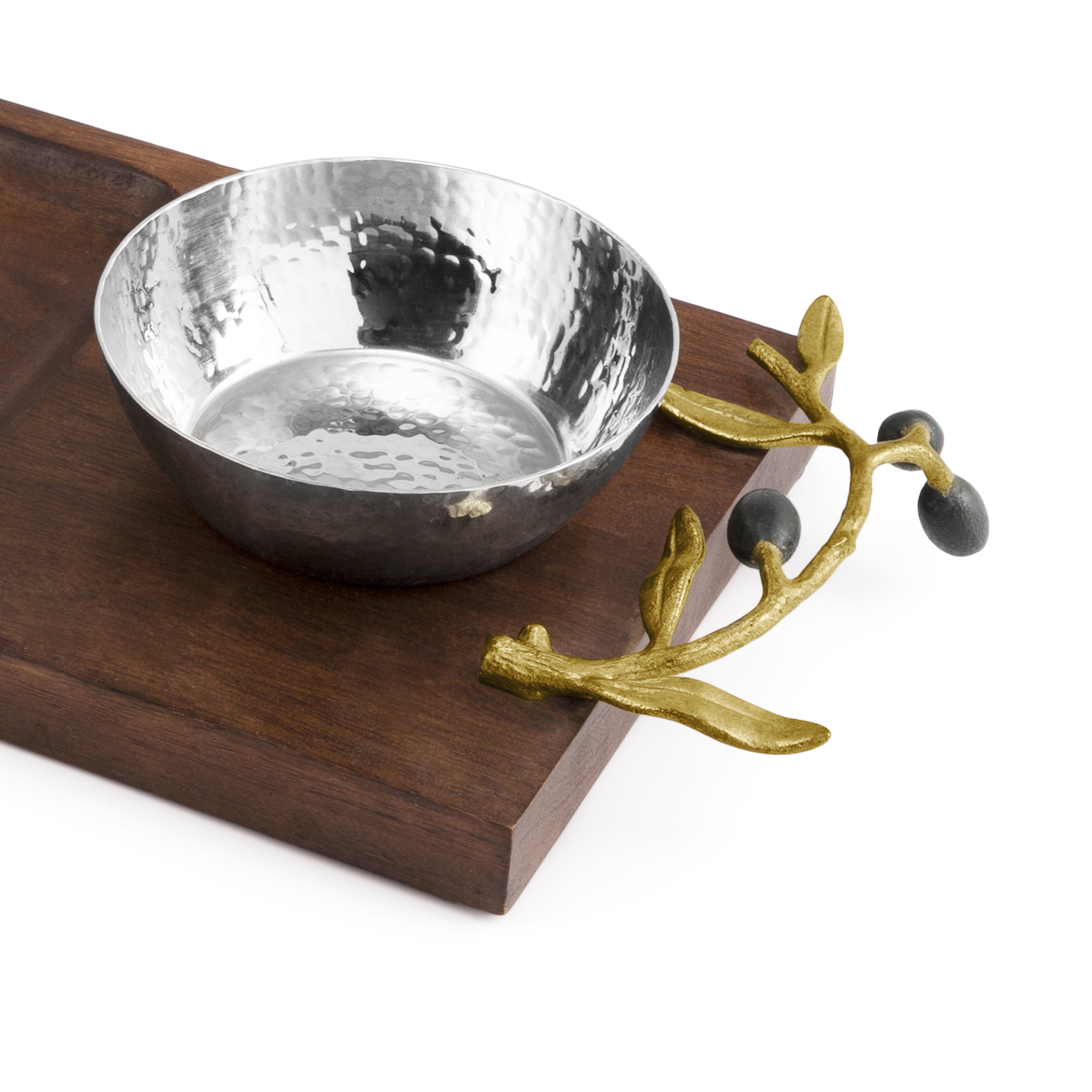 Michael Aram Olive Branch Olive Oil Dipping Board