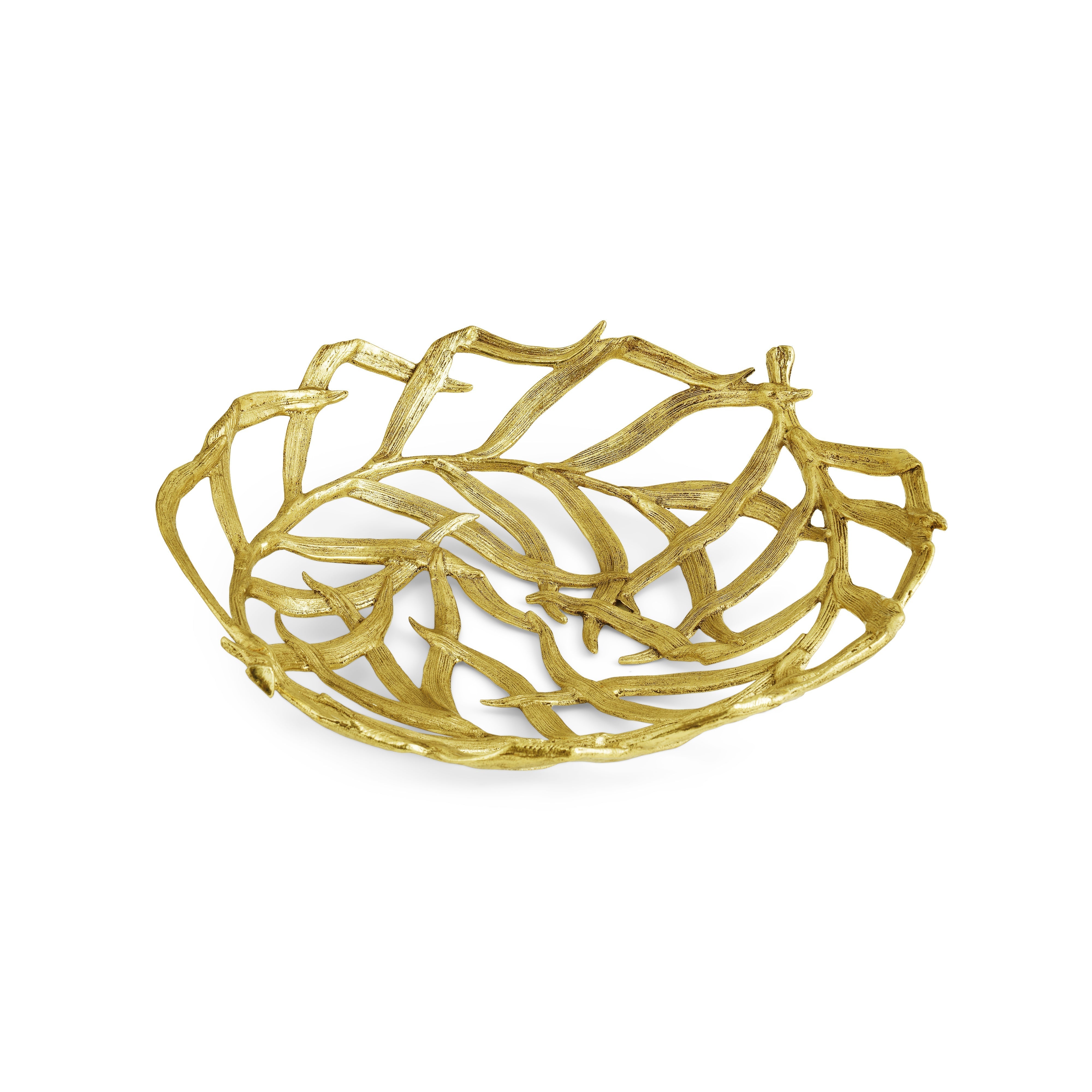 Michael Aram Palm Leaves Centerpiece Bowl