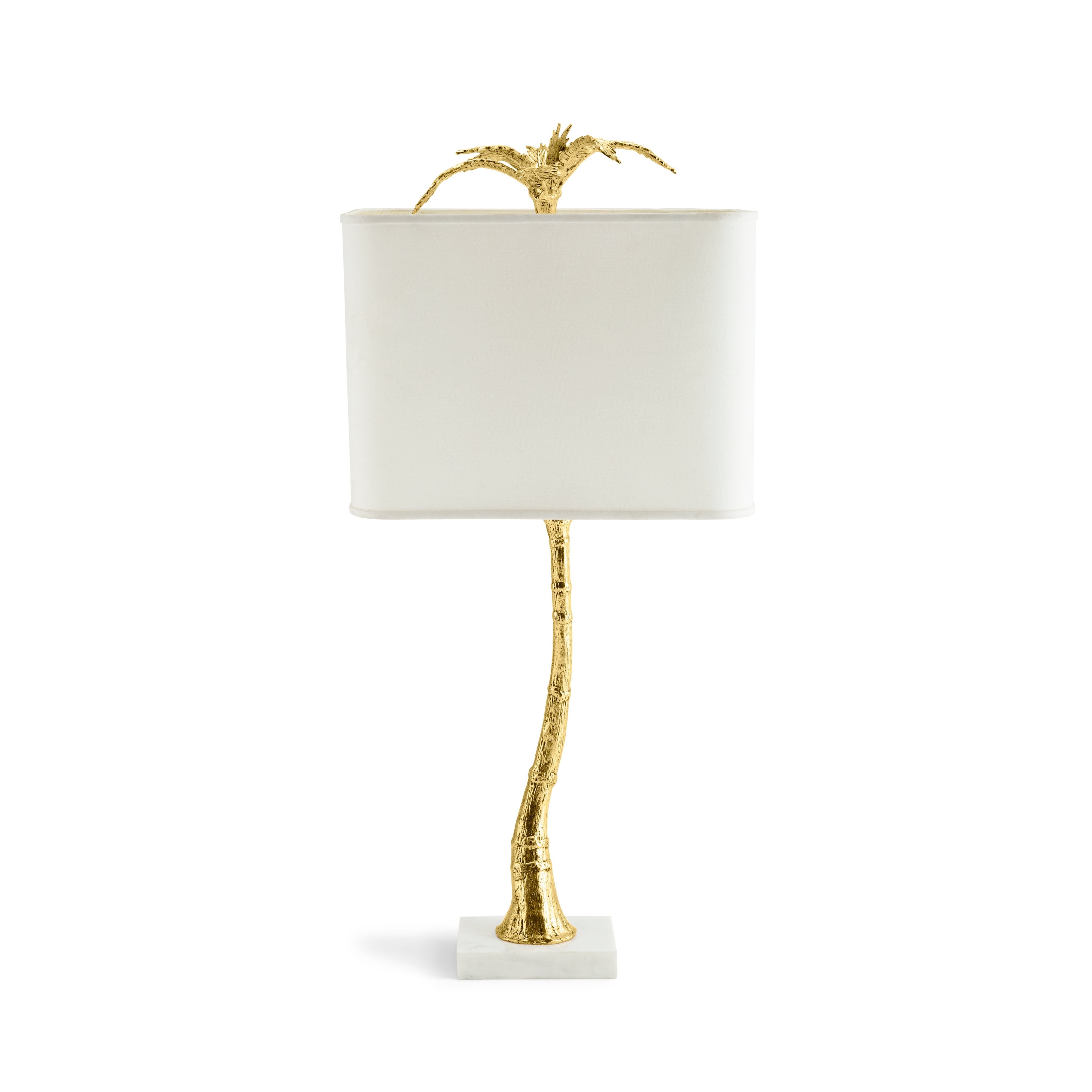 Michael Aram Palm Table Lamp - Marble