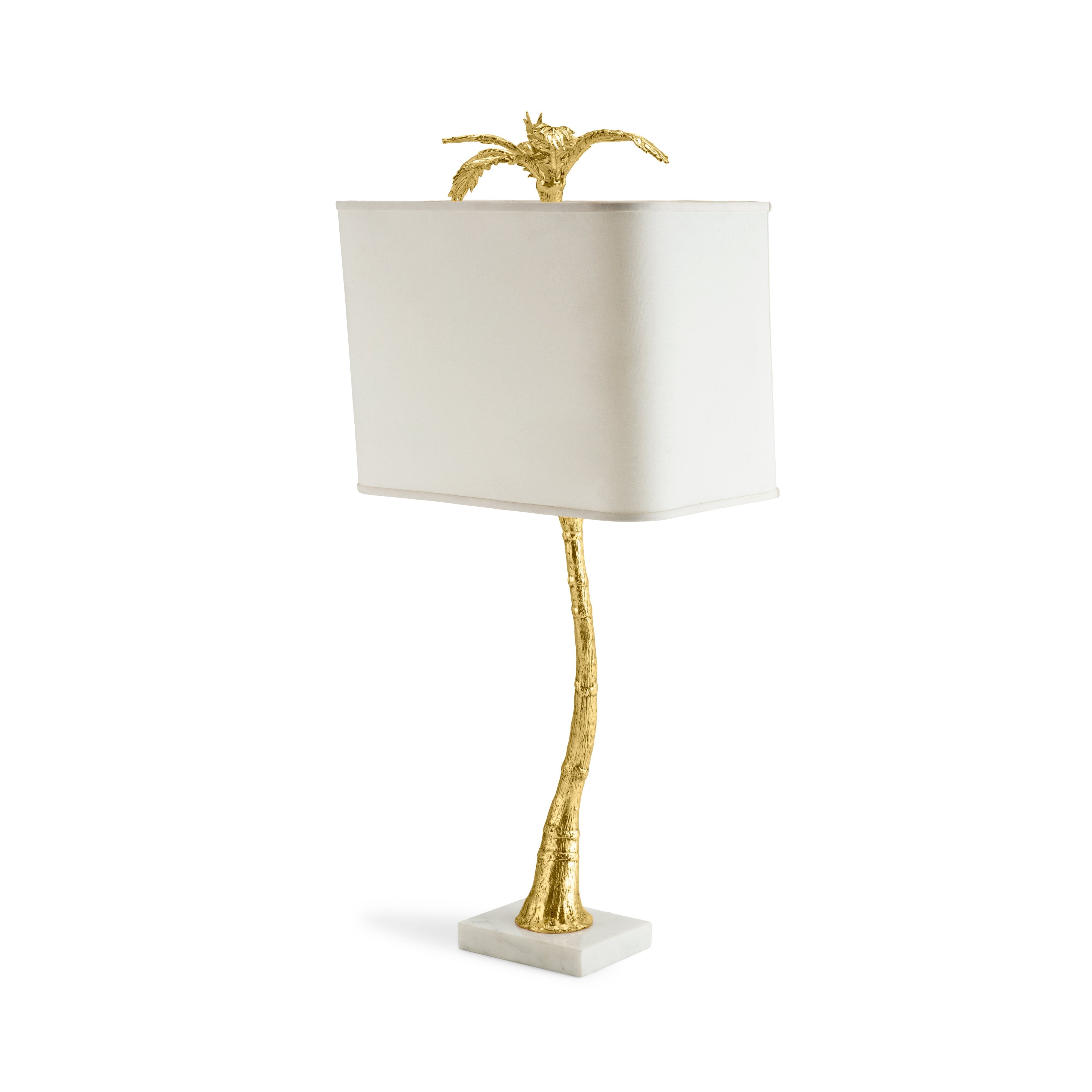 Michael Aram Palm Table Lamp - Marble