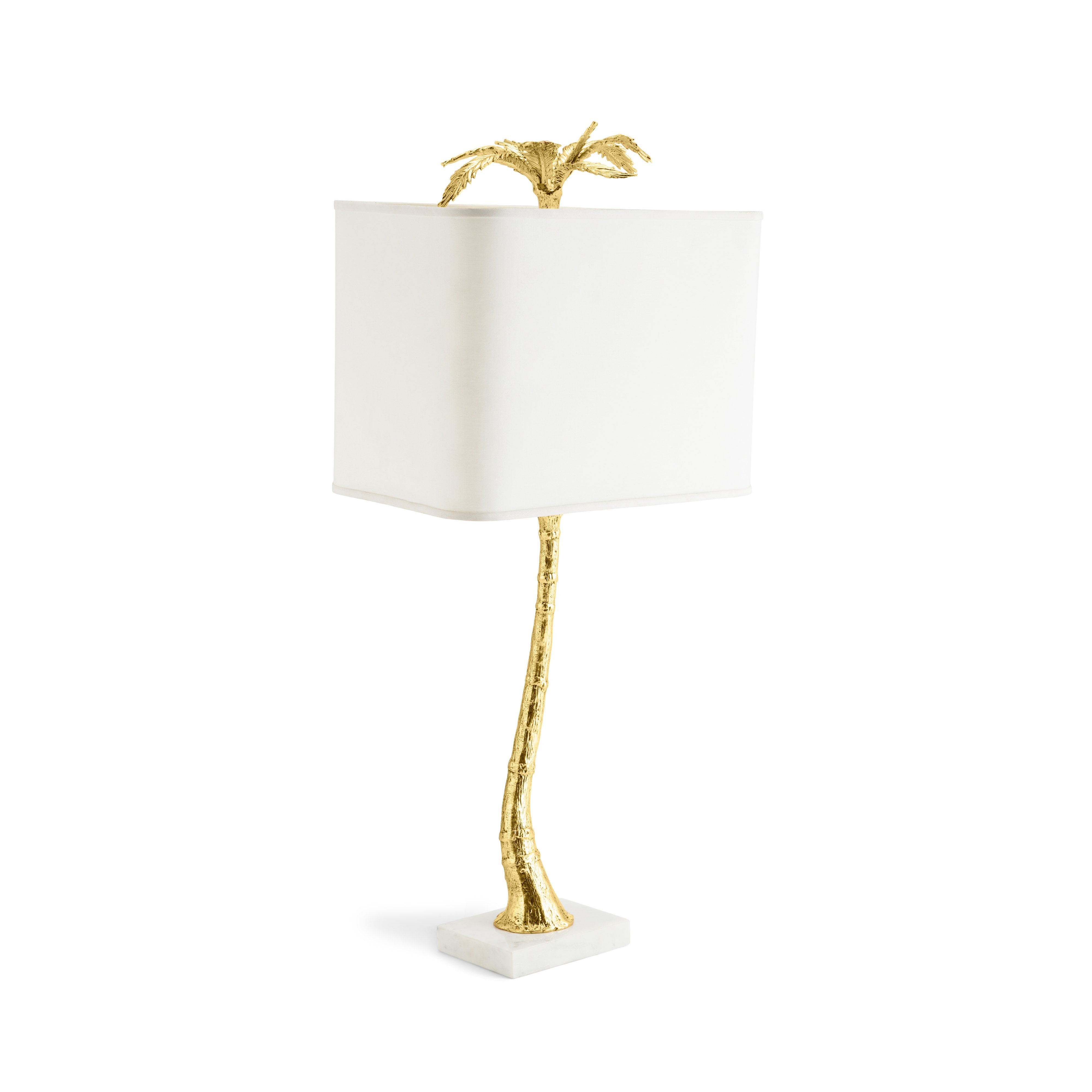 Michael Aram Palm Table Lamp - Marble