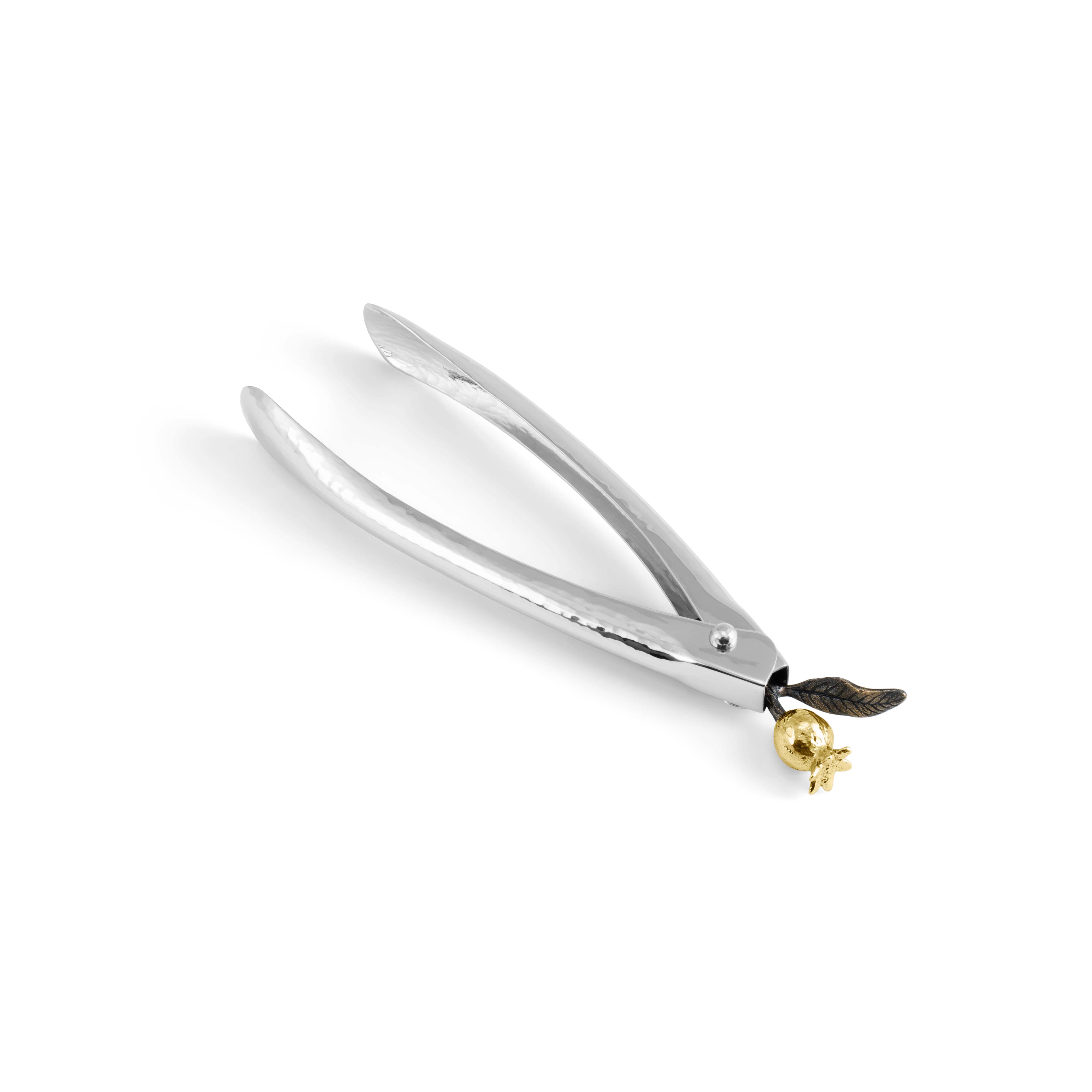 Michael Aram Pomegranate Lock Spring Tongs